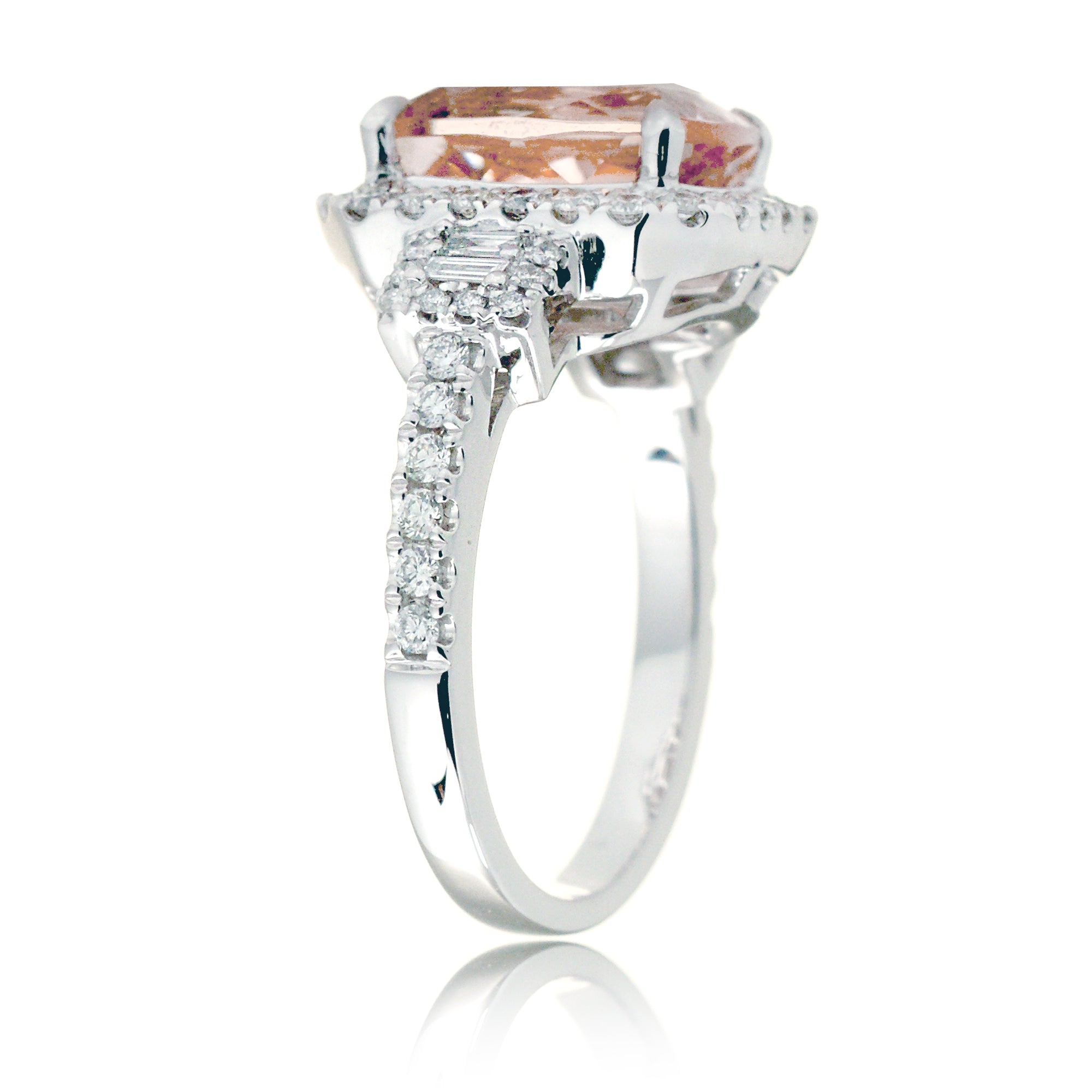 The Cali Cushion Morganite