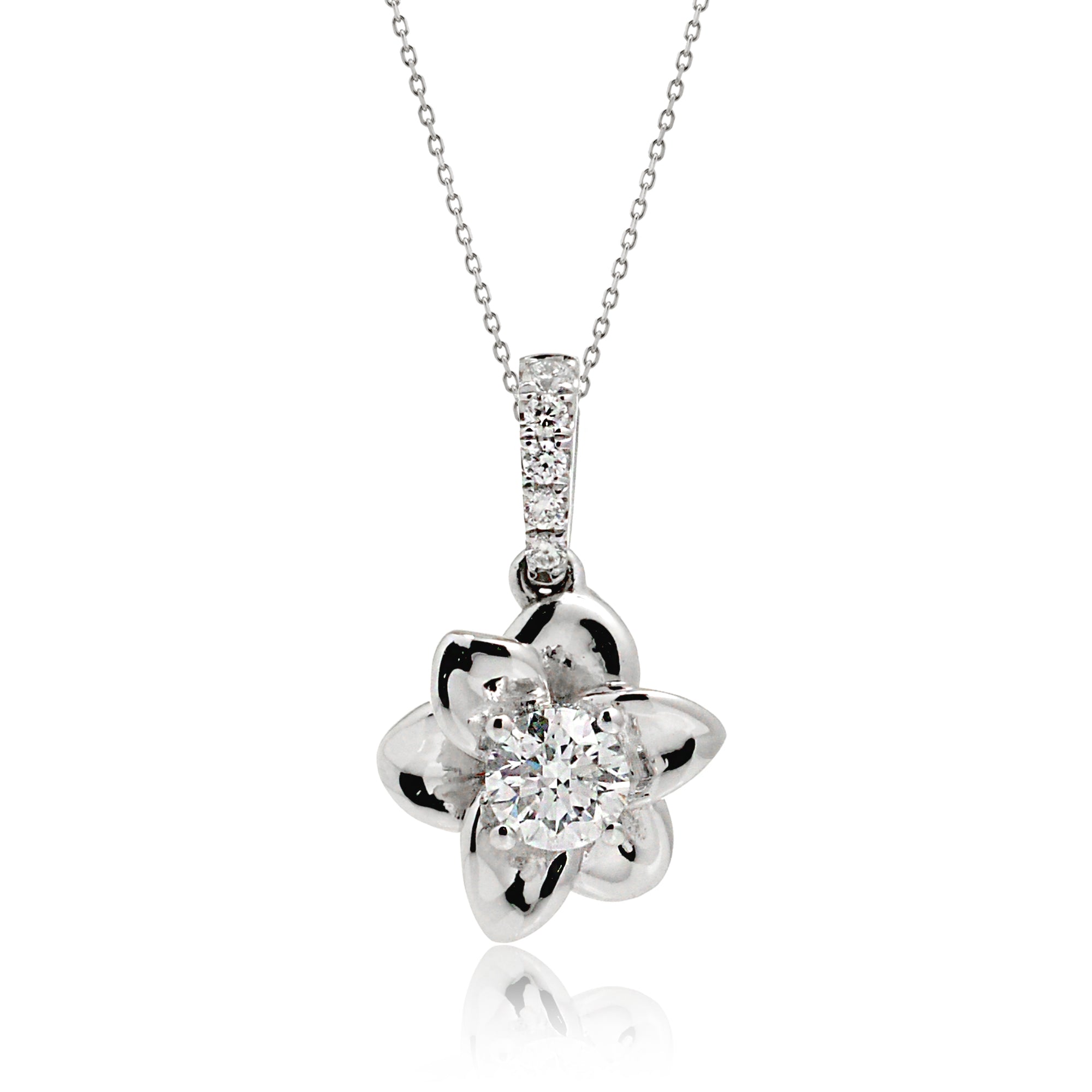 Shop Daffodil diamond pendant necklace