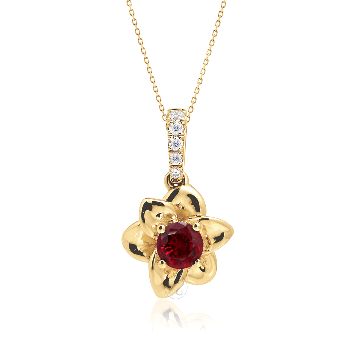 The Daffodil Diamond Pendant