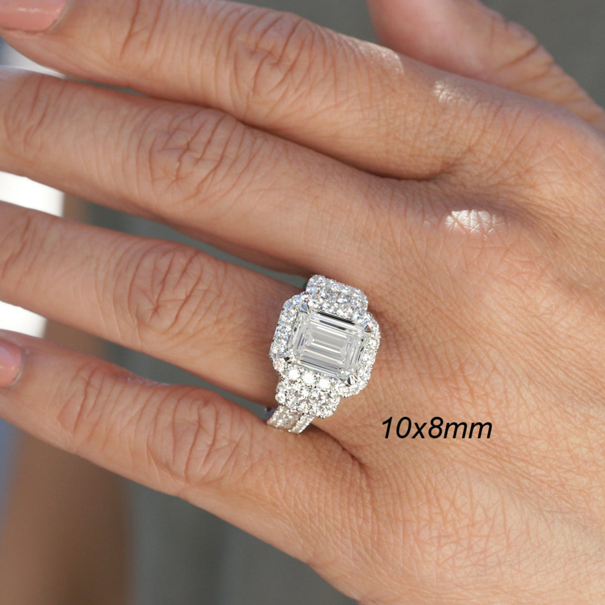 The Sydney Radiant Cut Diamond Ring