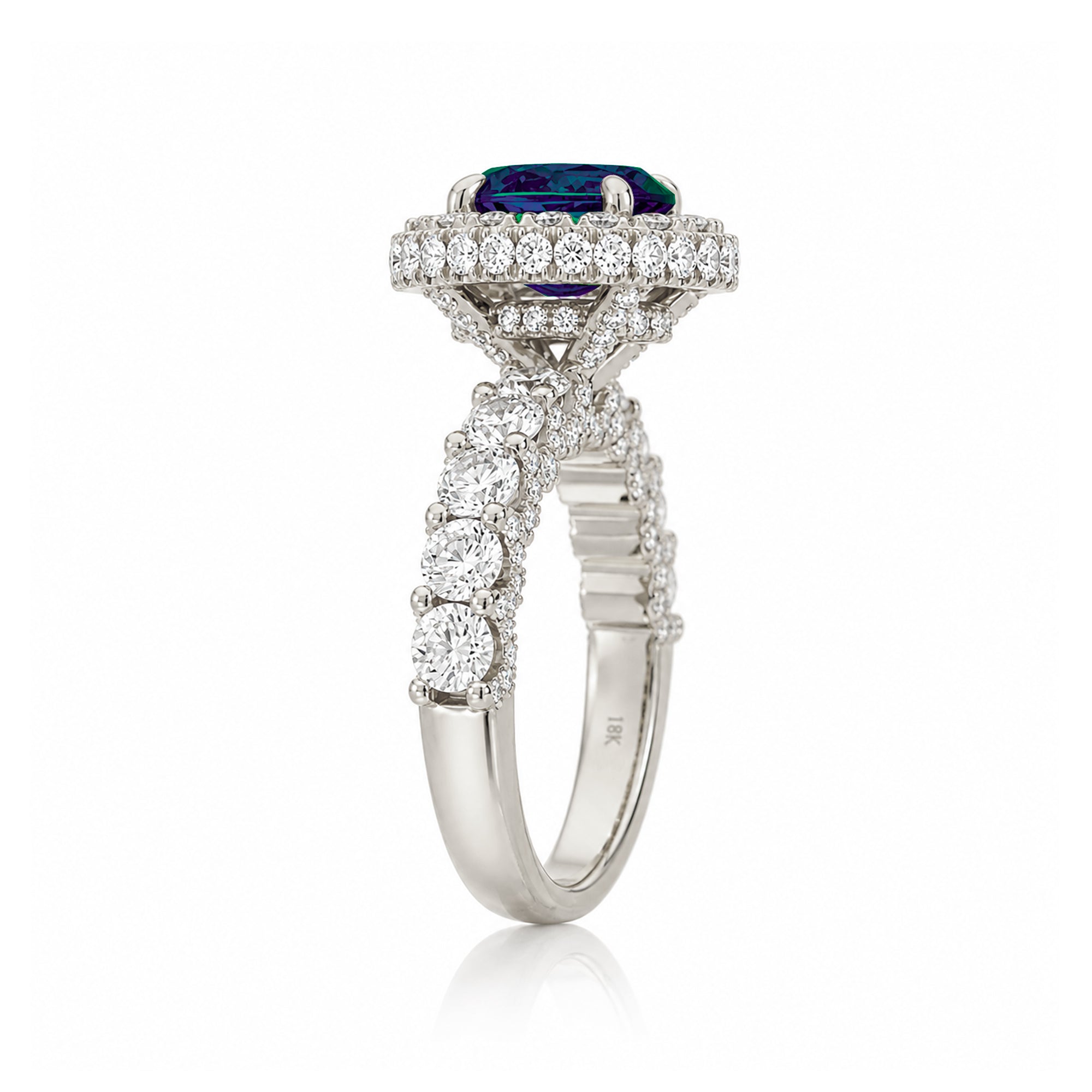 The Florence Oval Sapphire Ring