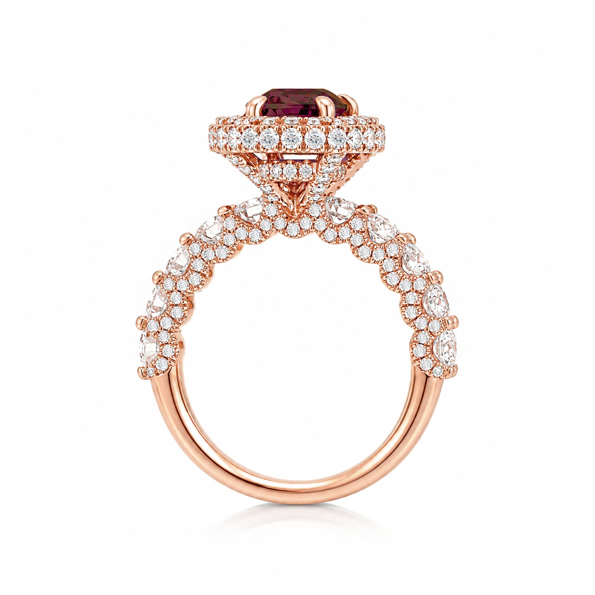 The Florence Oval Ruby Ring