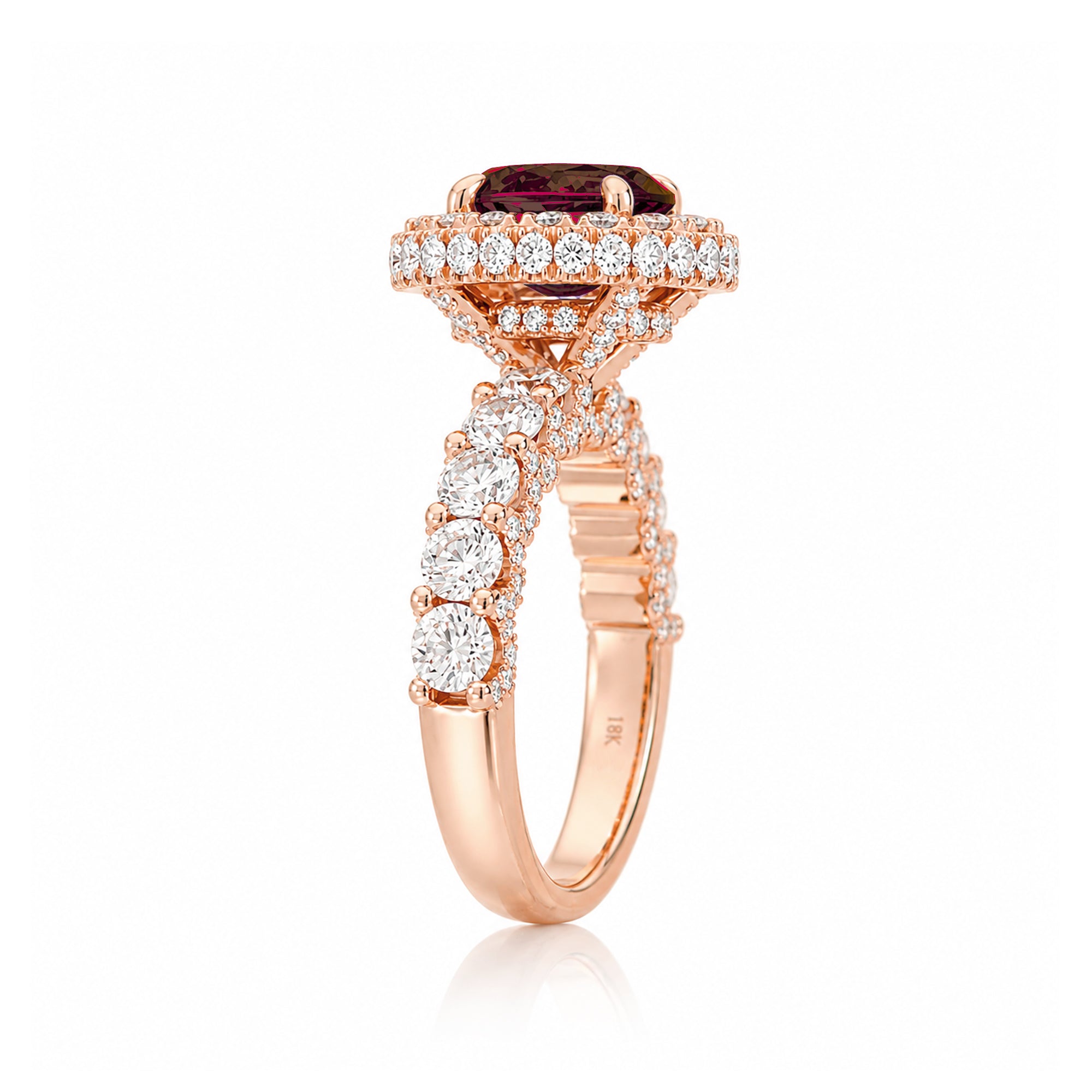 The Florence Oval Ruby Ring