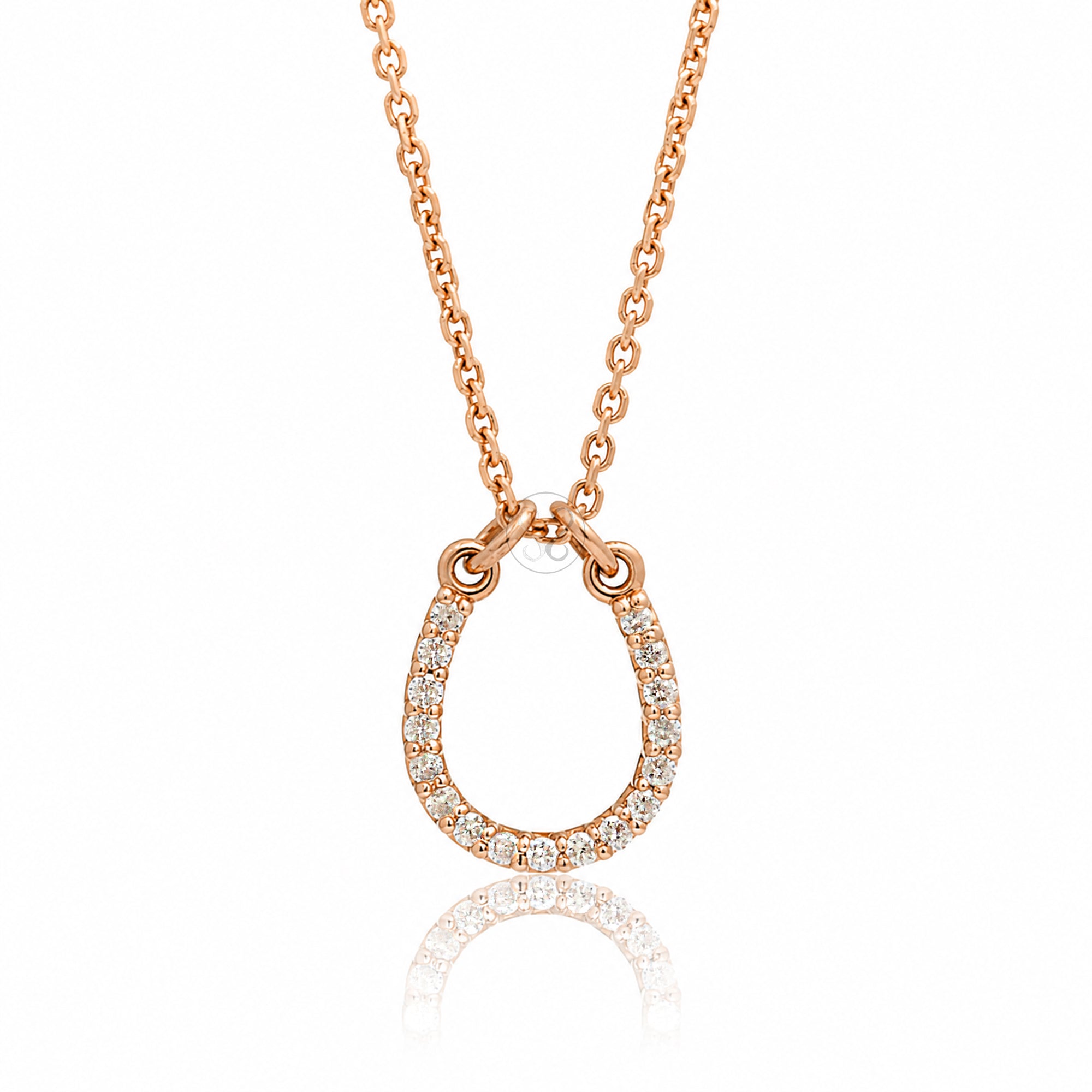 The Diamond Horseshoe Pendant/Necklace