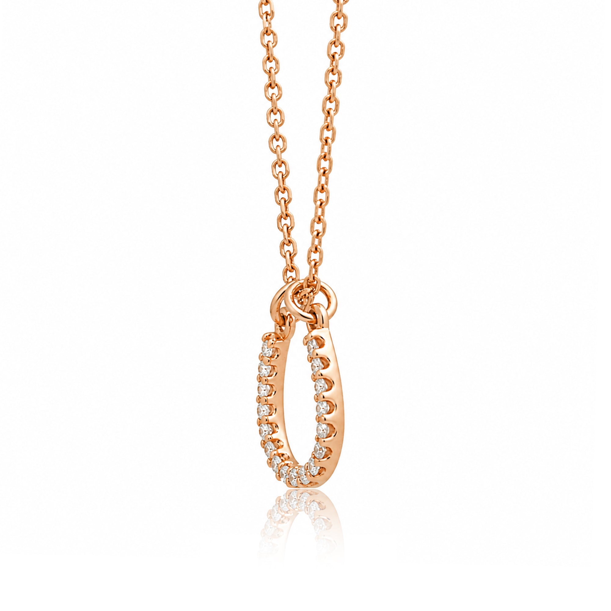 The Diamond Horseshoe Pendant/Necklace