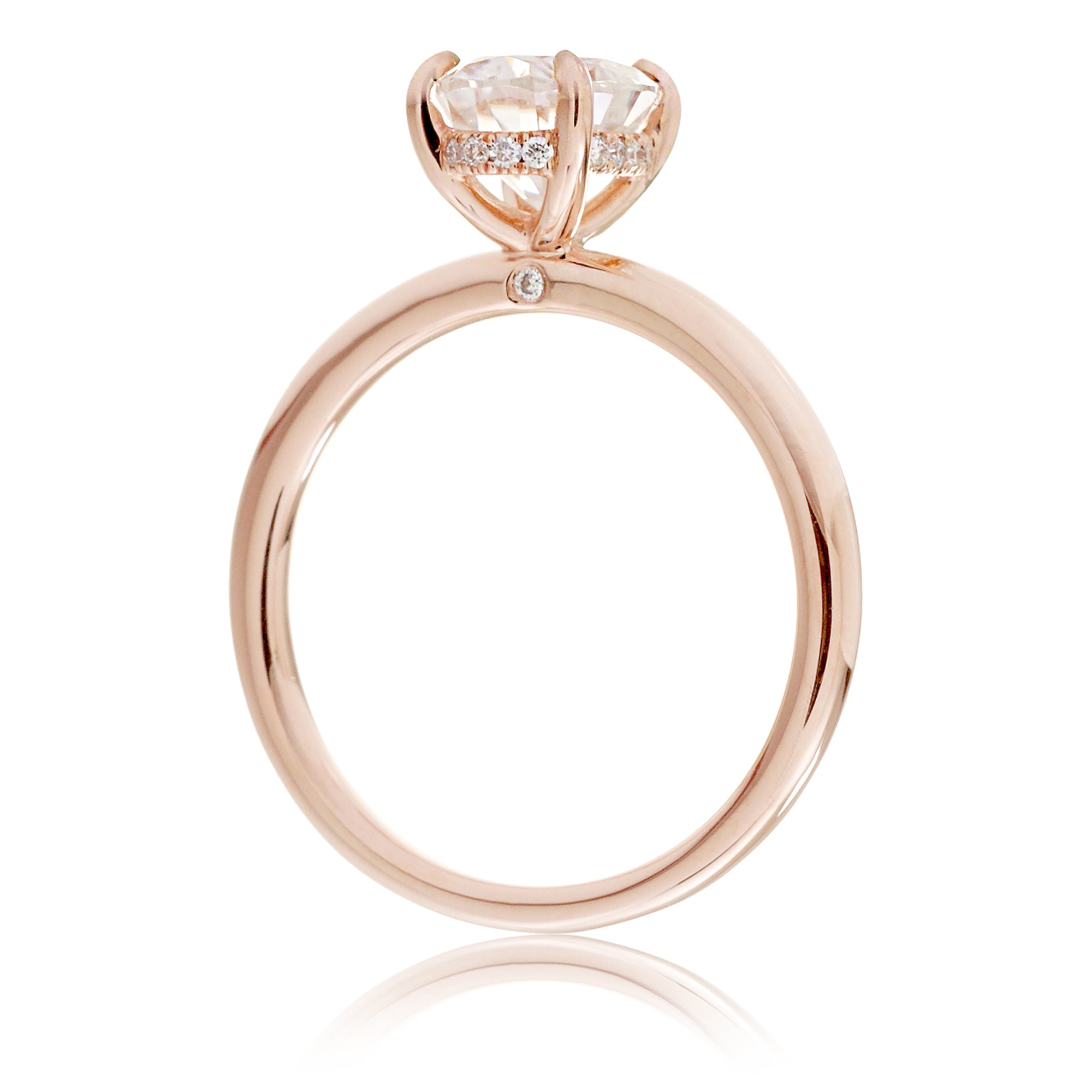 The Lucy Marquise Cut Moissanite Ring