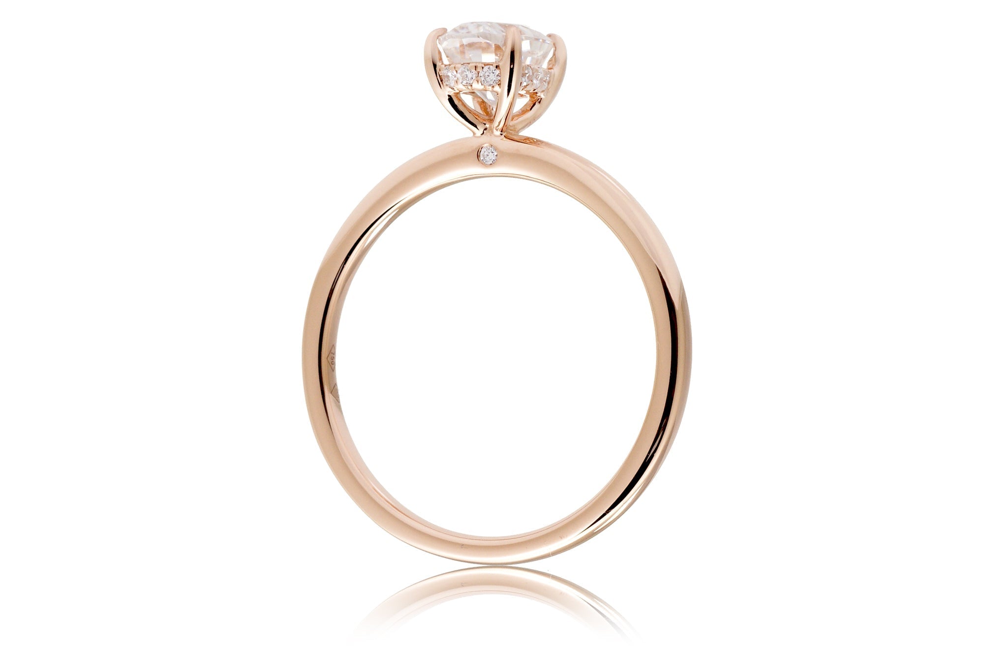 The Lucy Emerald Cut Diamond Ring (Lab-Grown)