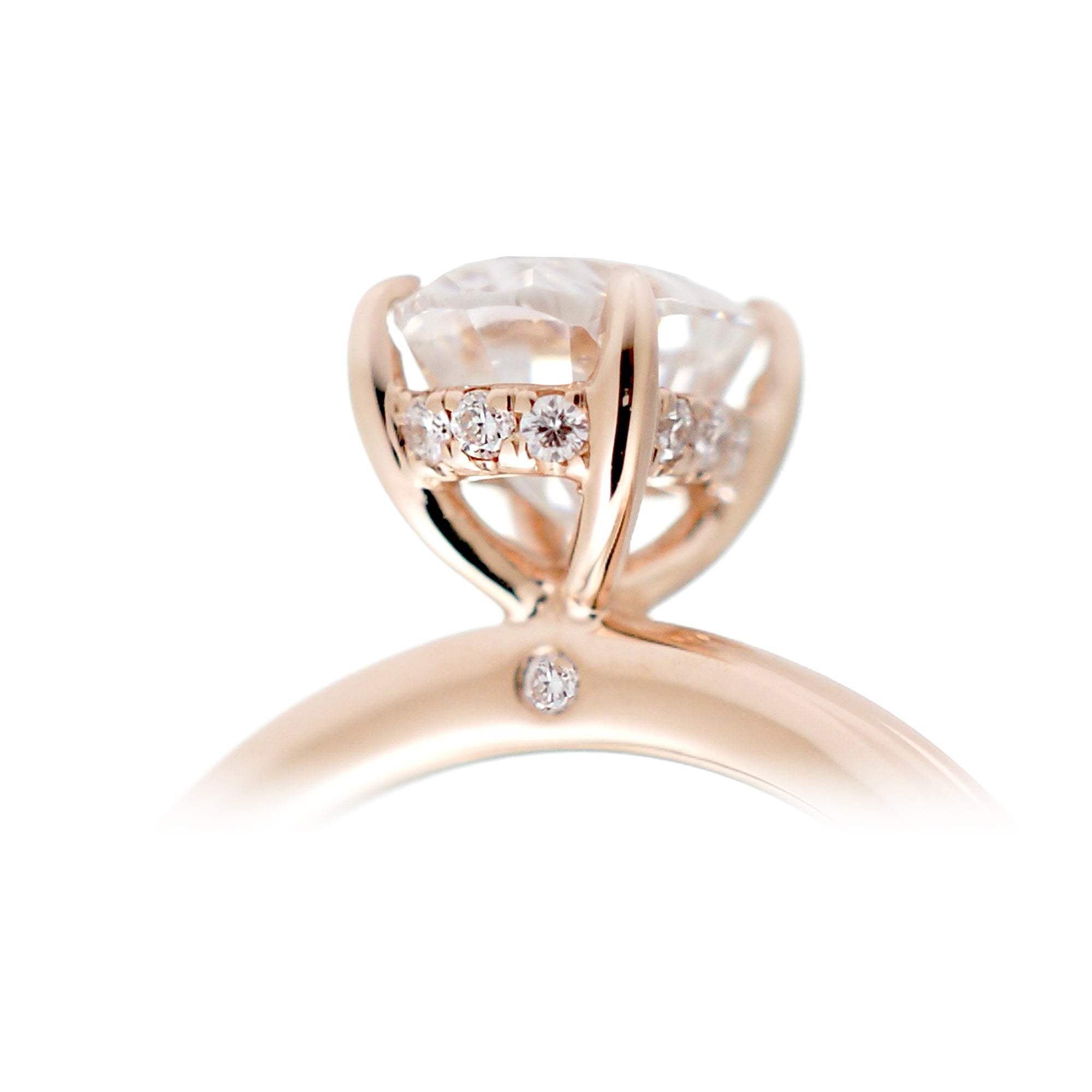 The Lucy Marquise Cut Moissanite Ring