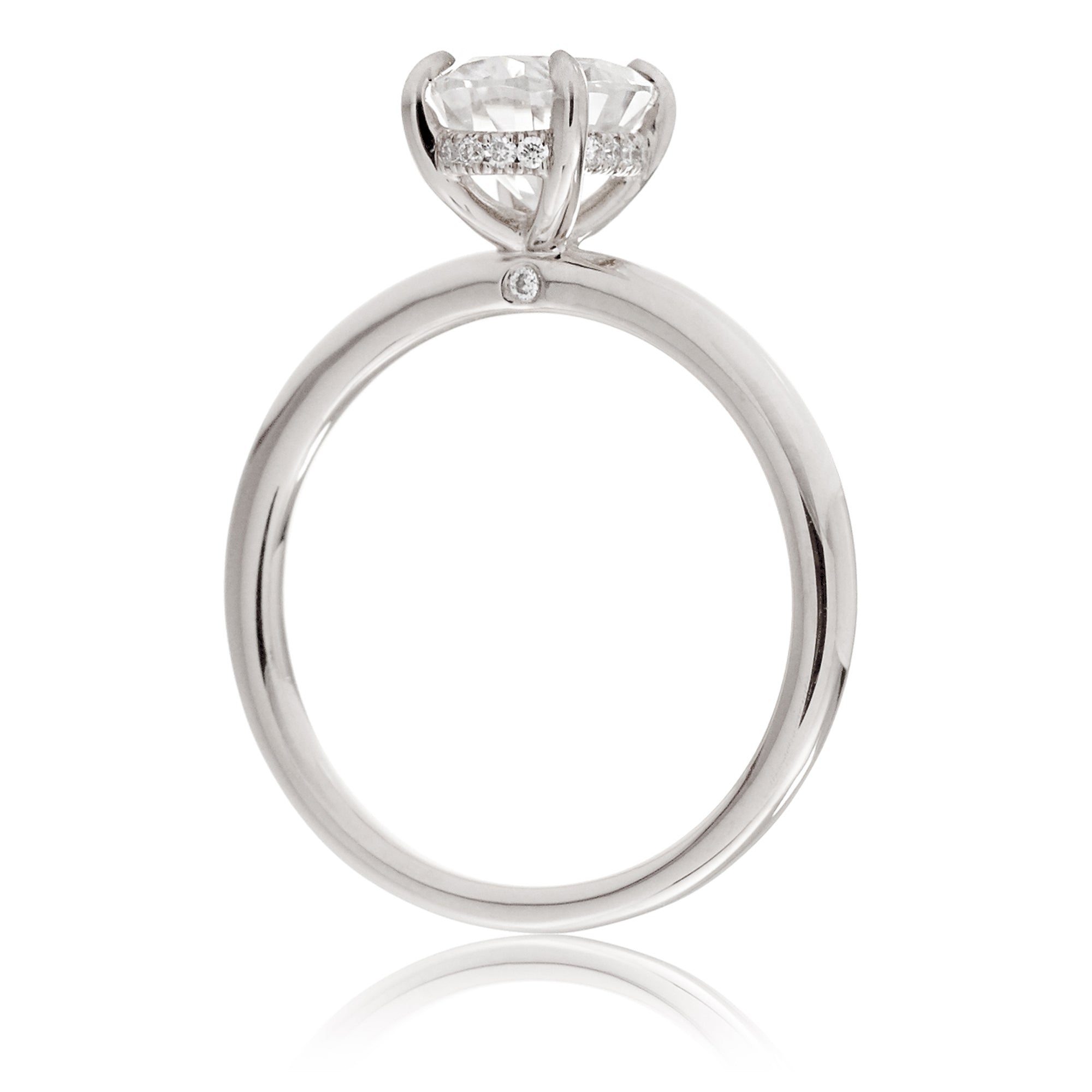 The Lucy Marquise Cut Moissanite Ring