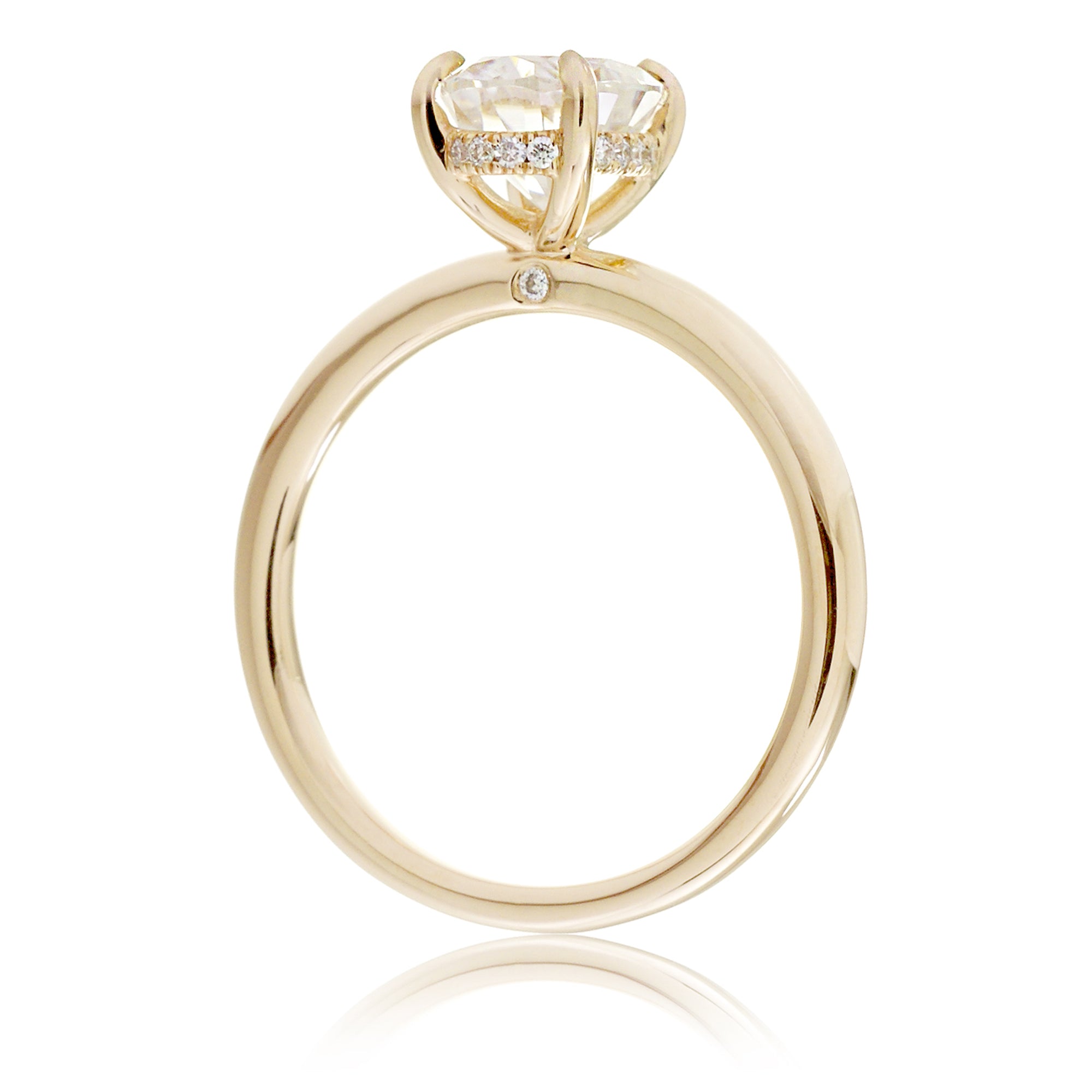 The Lucy Pear Cut Diamond Ring (Lab-Grown)