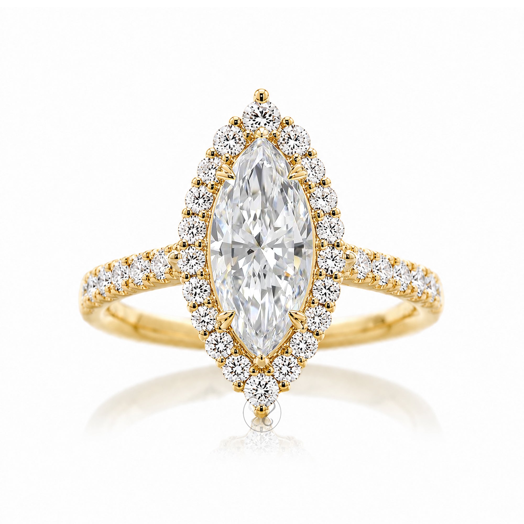The Haley Marquise Diamond Ring