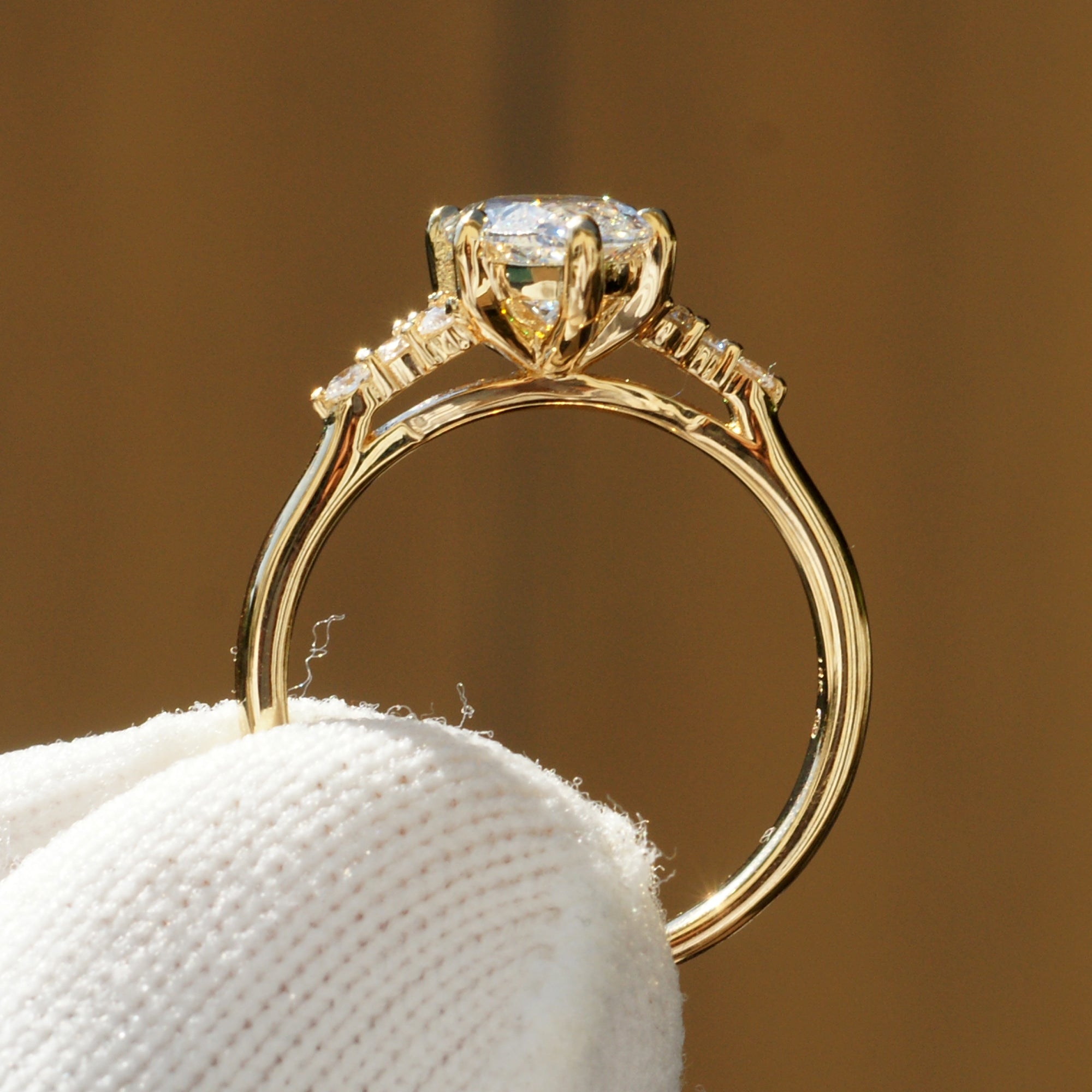The Chloe Lab-Grown Marquise Cut Diamond Ring (2.16ct. tw.)
