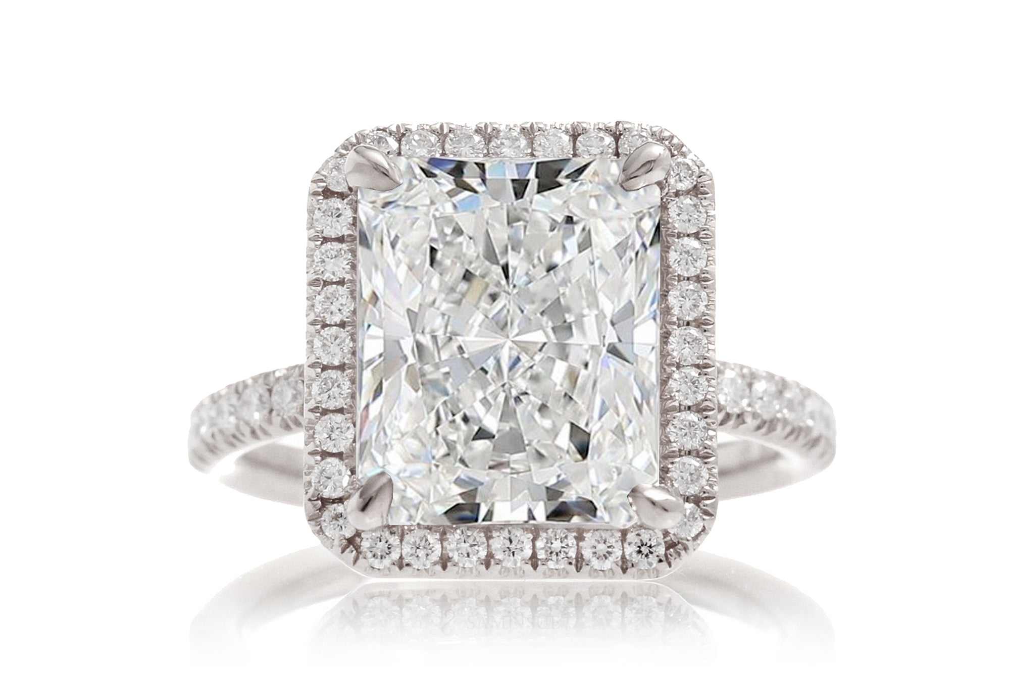 The Drenched Radiant Cut Lab-Grown Diamond