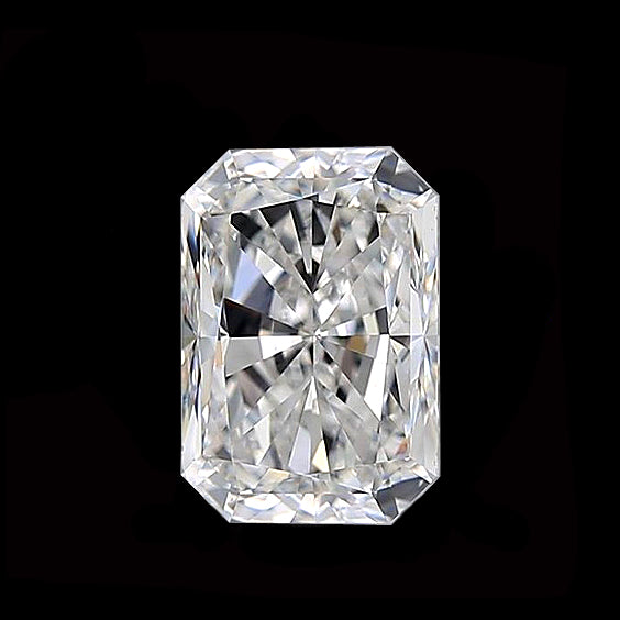 radiant cut lab created diamond