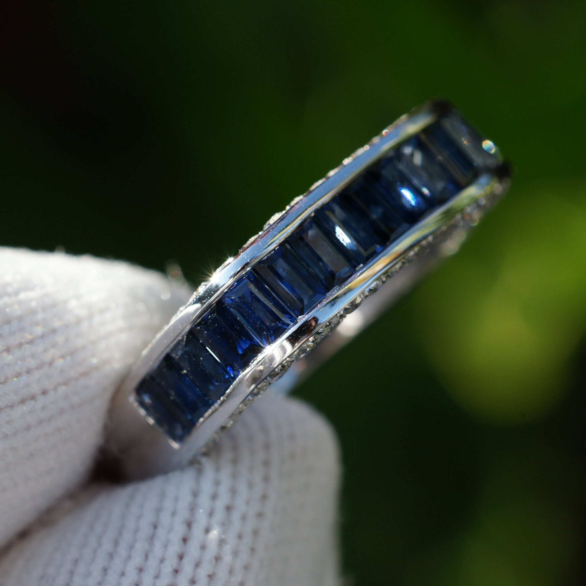 The Hardy Sapphire & Diamond Band