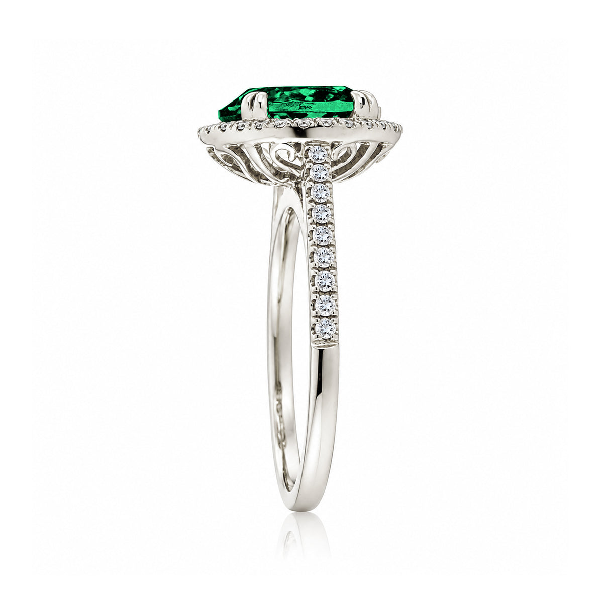 The Signature Oval Emerald Ring