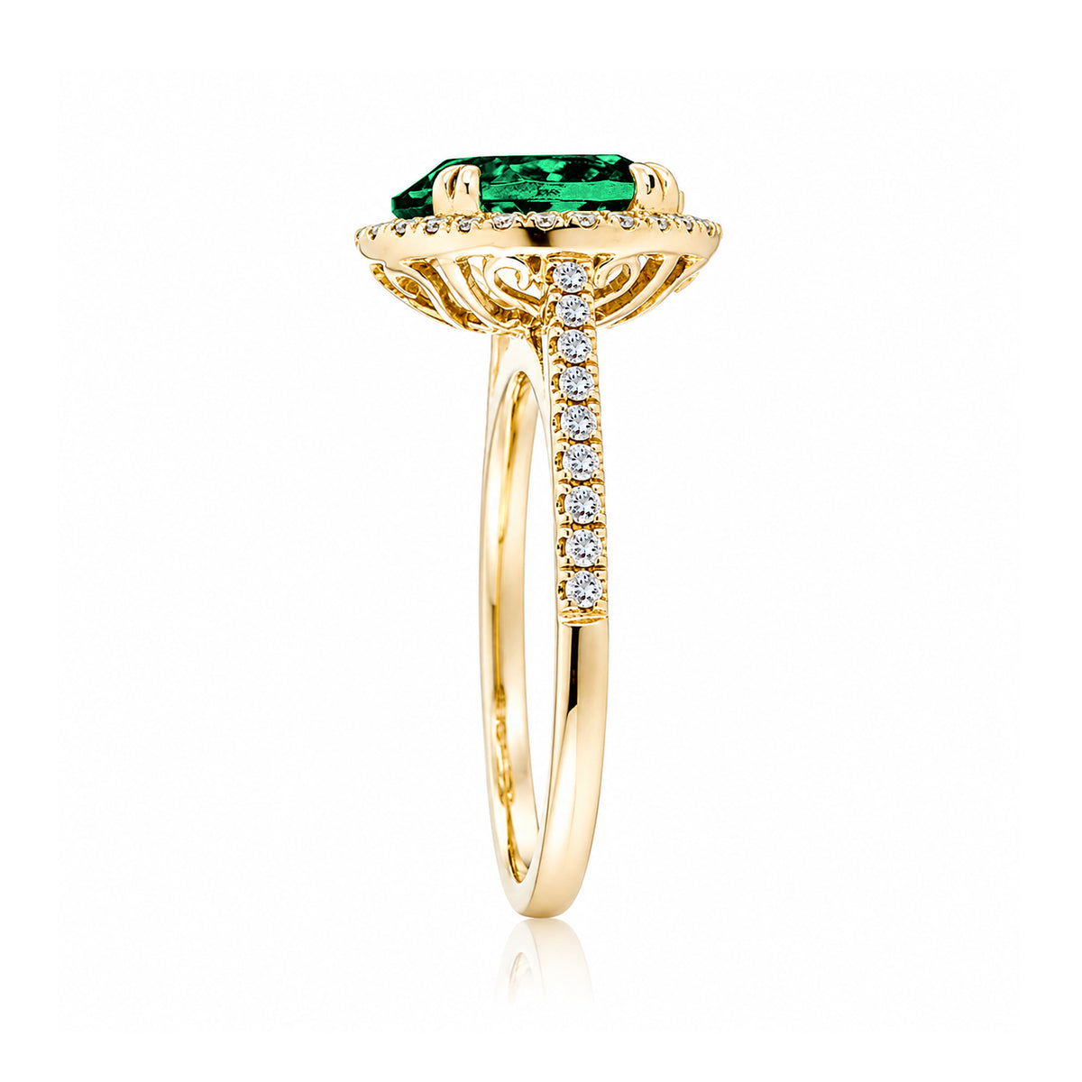 The Signature Oval Emerald Ring
