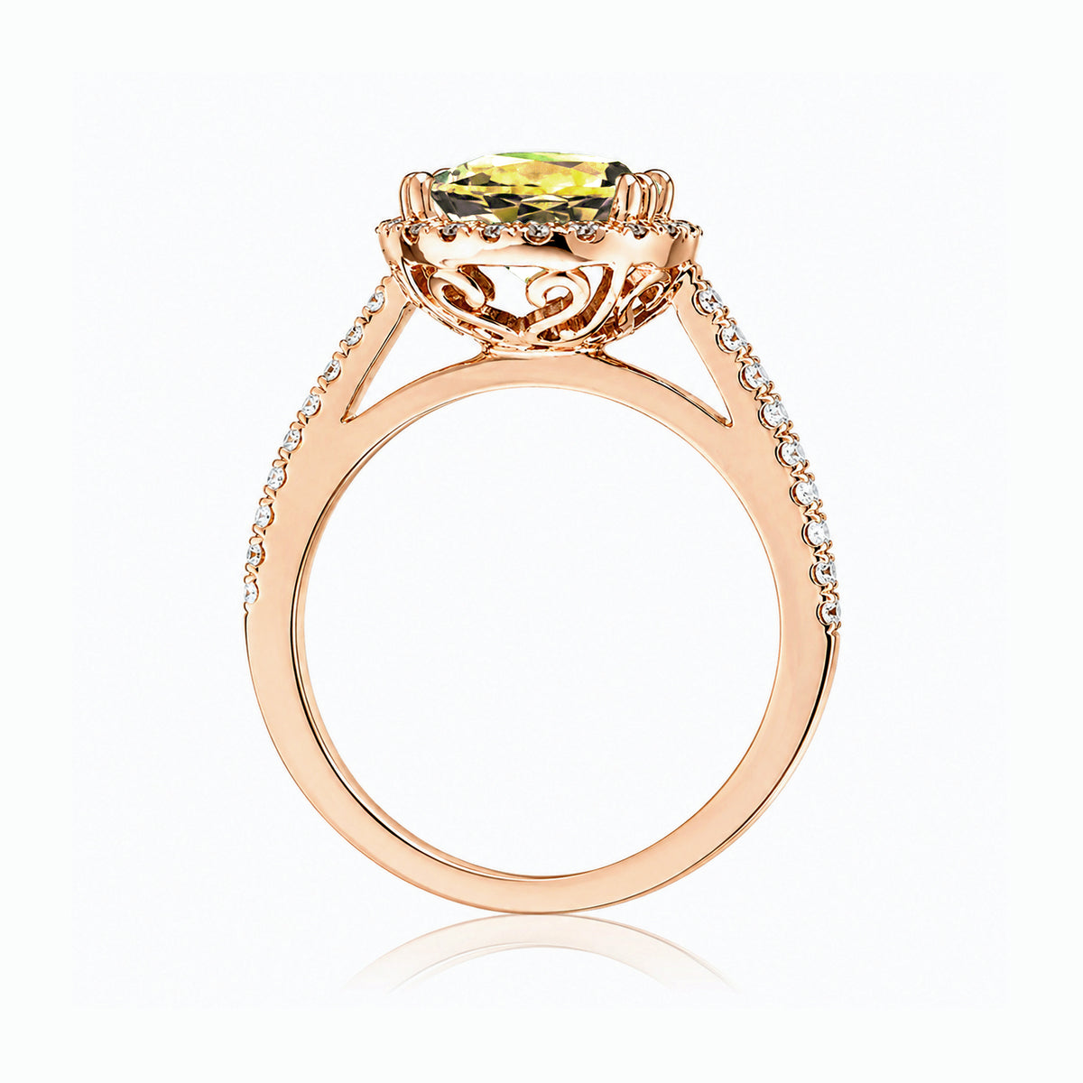 The Signature Oval Yellow Sapphire Ring