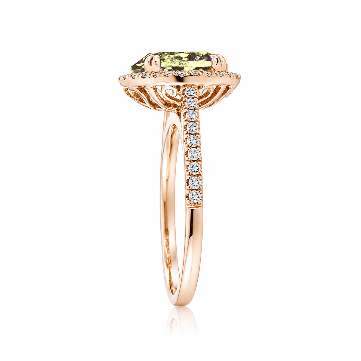 The Signature Oval Yellow Sapphire Ring