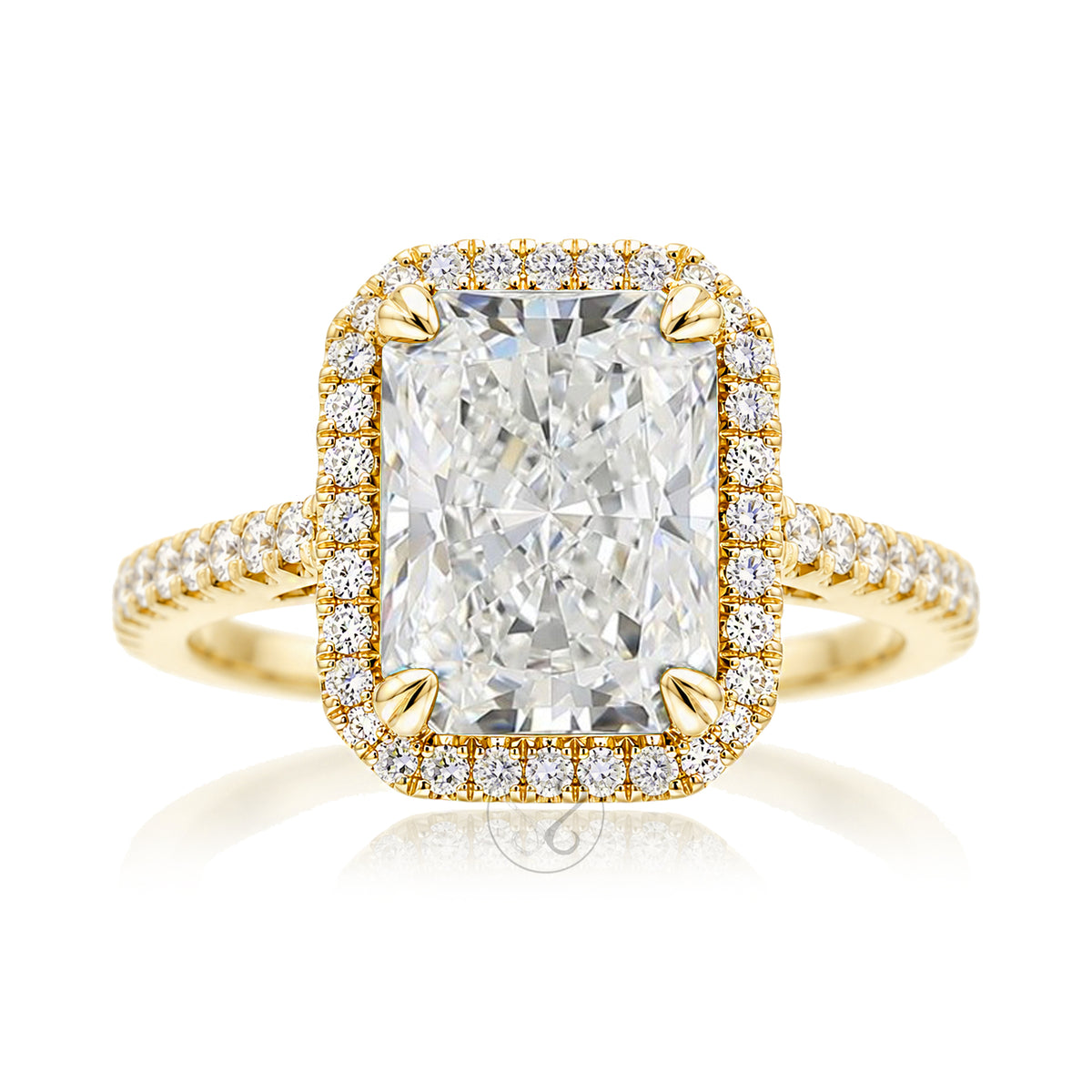 The Signature Radiant Cut Diamond Ring