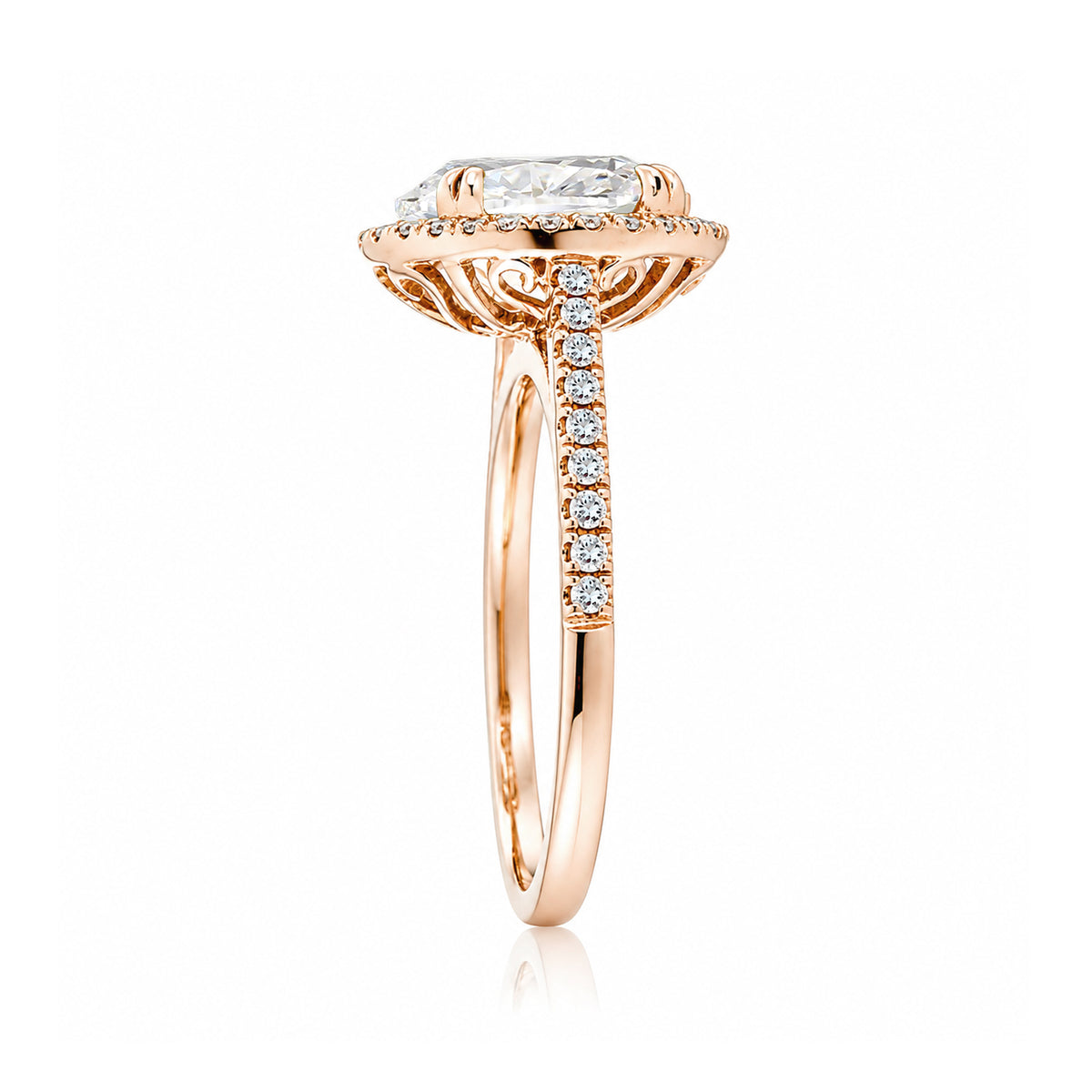The Signature Round Diamond Ring