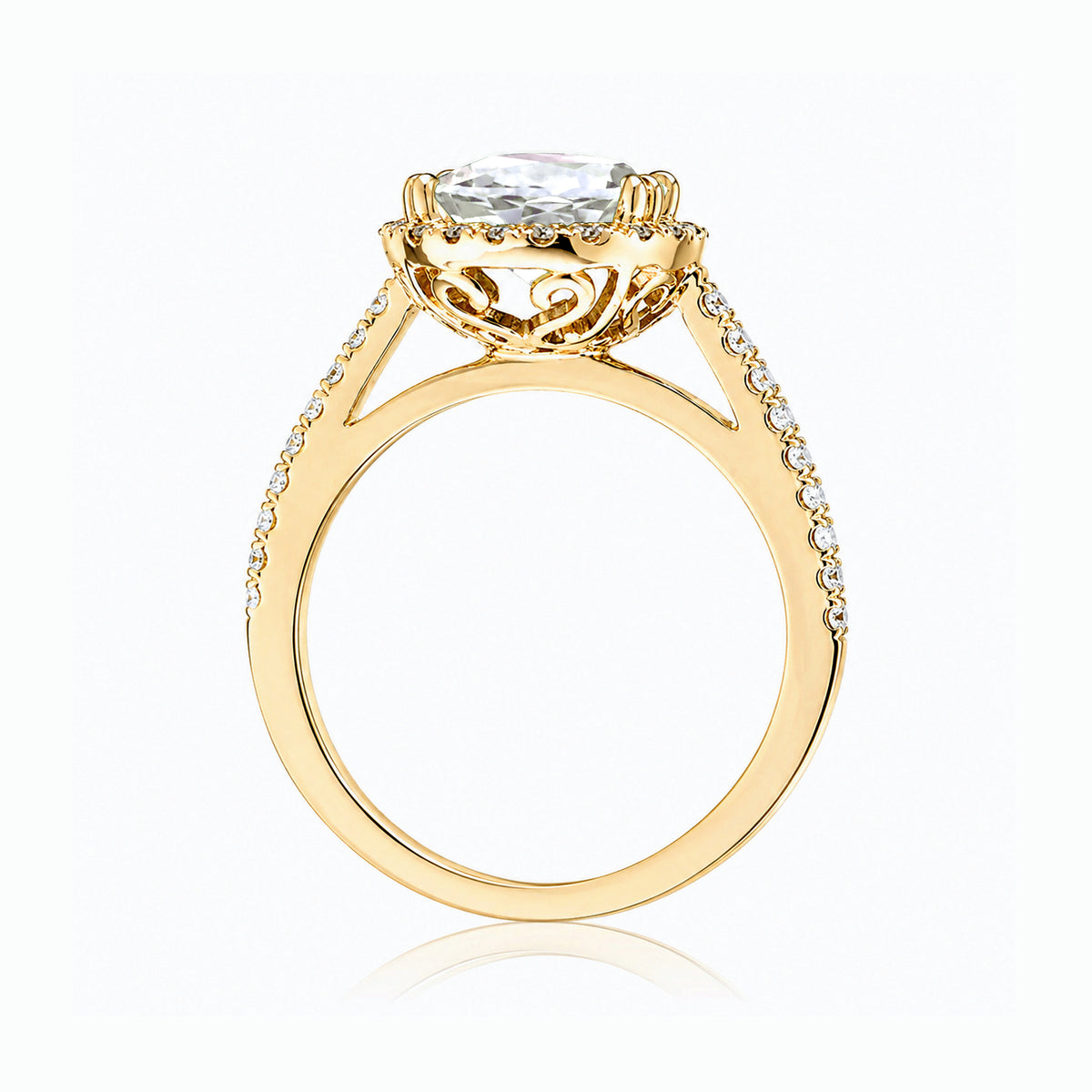 The Signature Round Diamond Ring