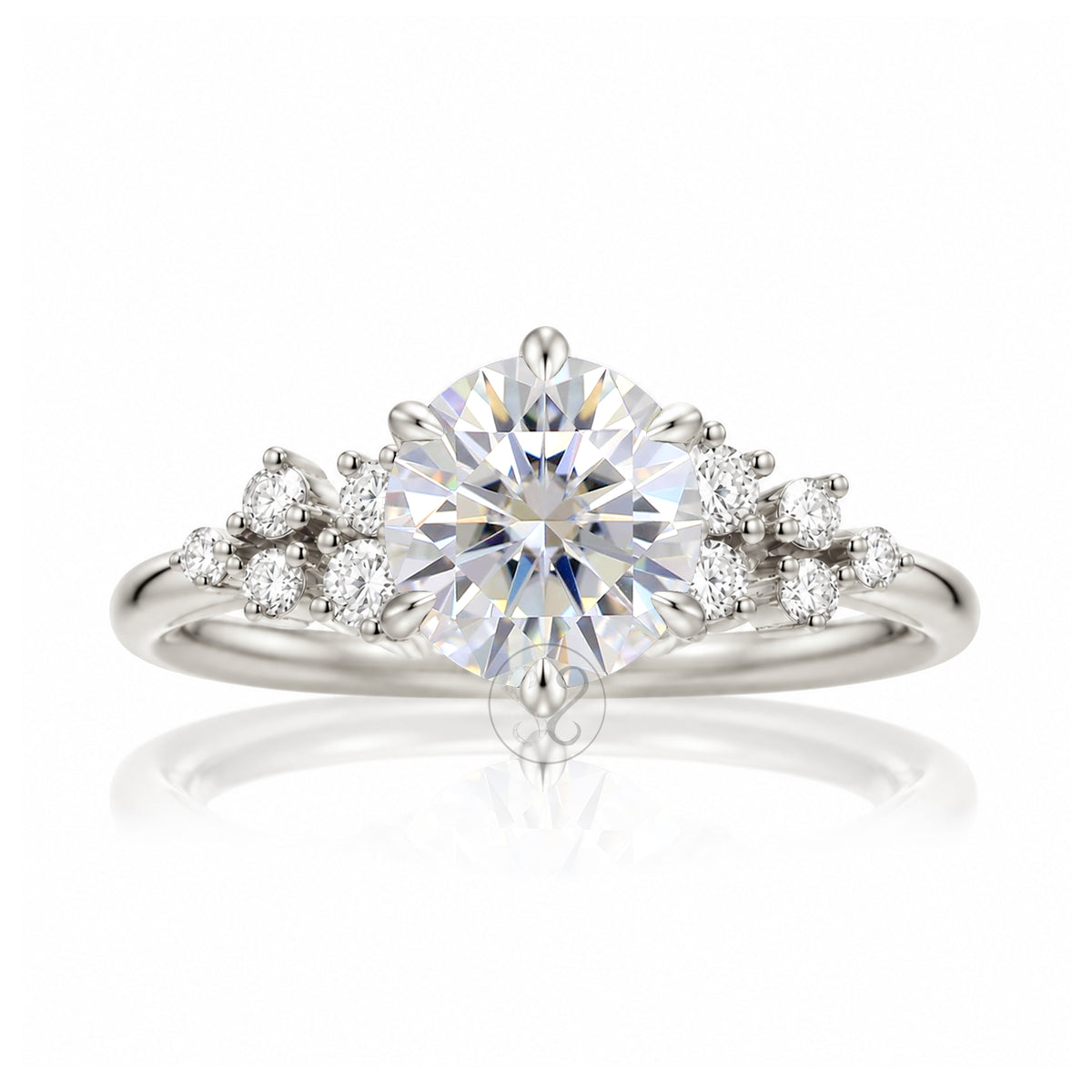 The Stella Round Diamond Ring