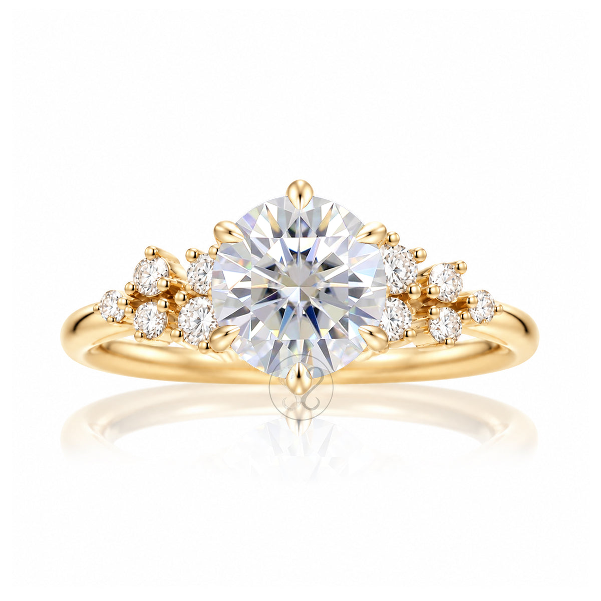 The Stella Round Diamond Ring