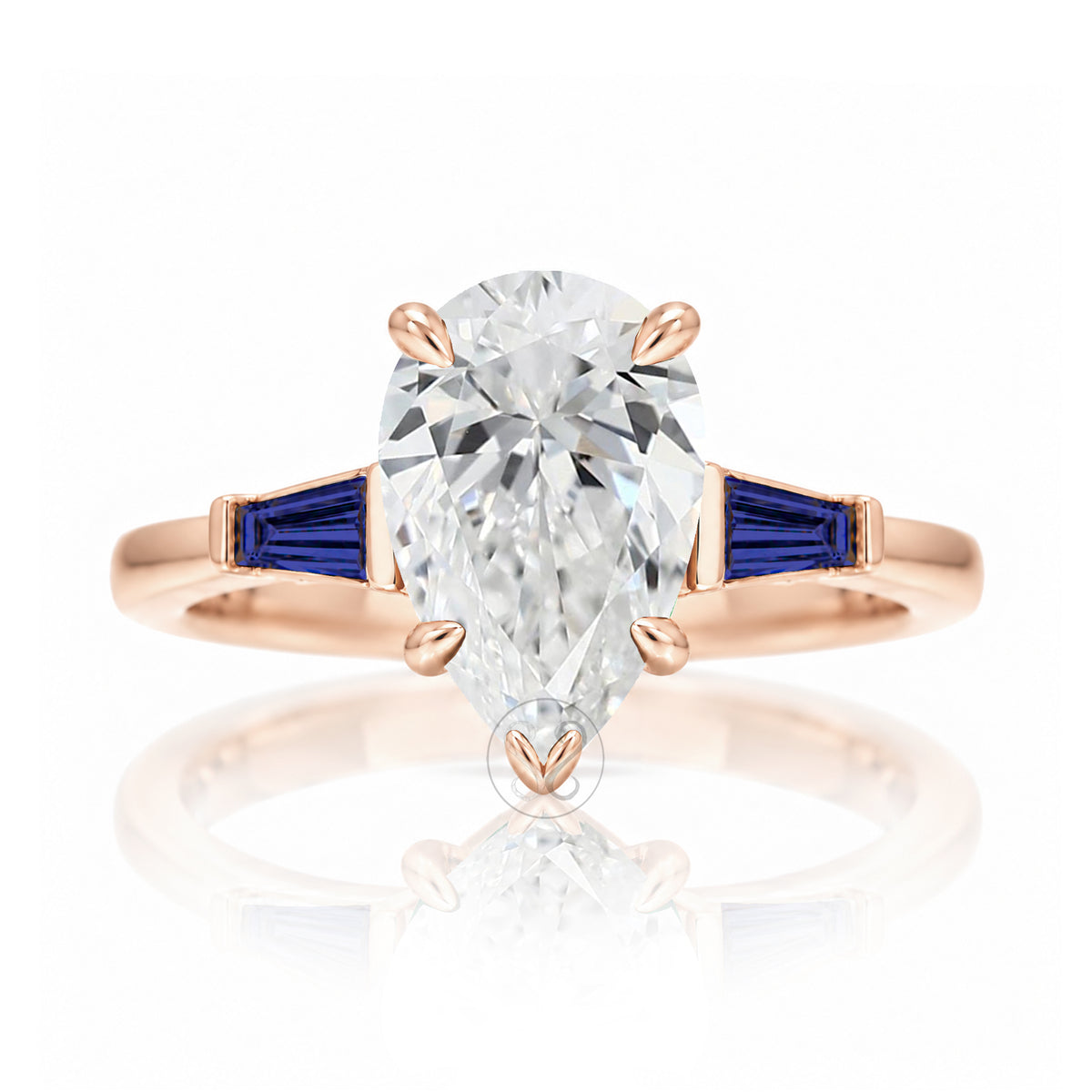 The Alice Pear Diamond Ring (Lab-Grown)