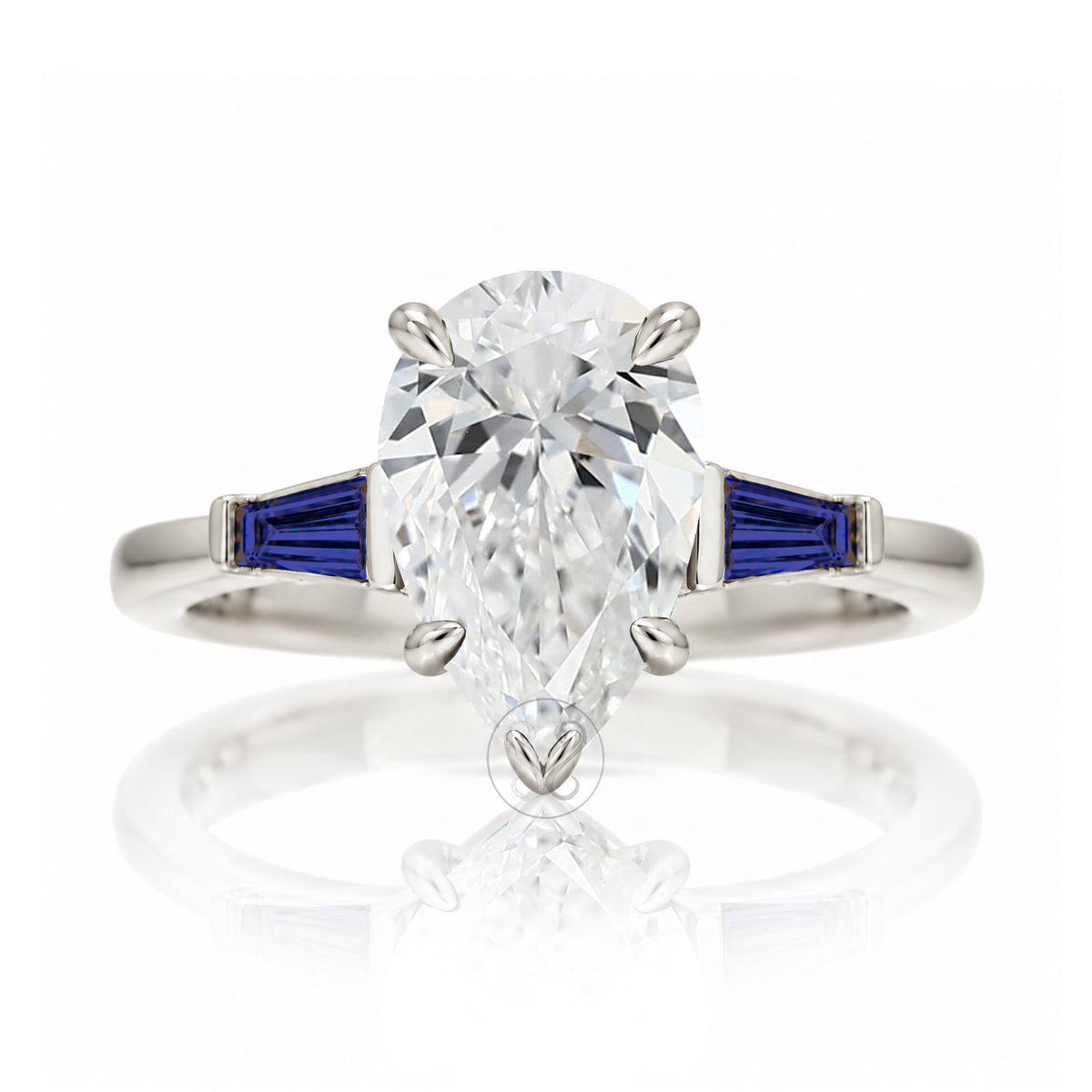 The Alice Pear Diamond Ring (Lab-Grown)