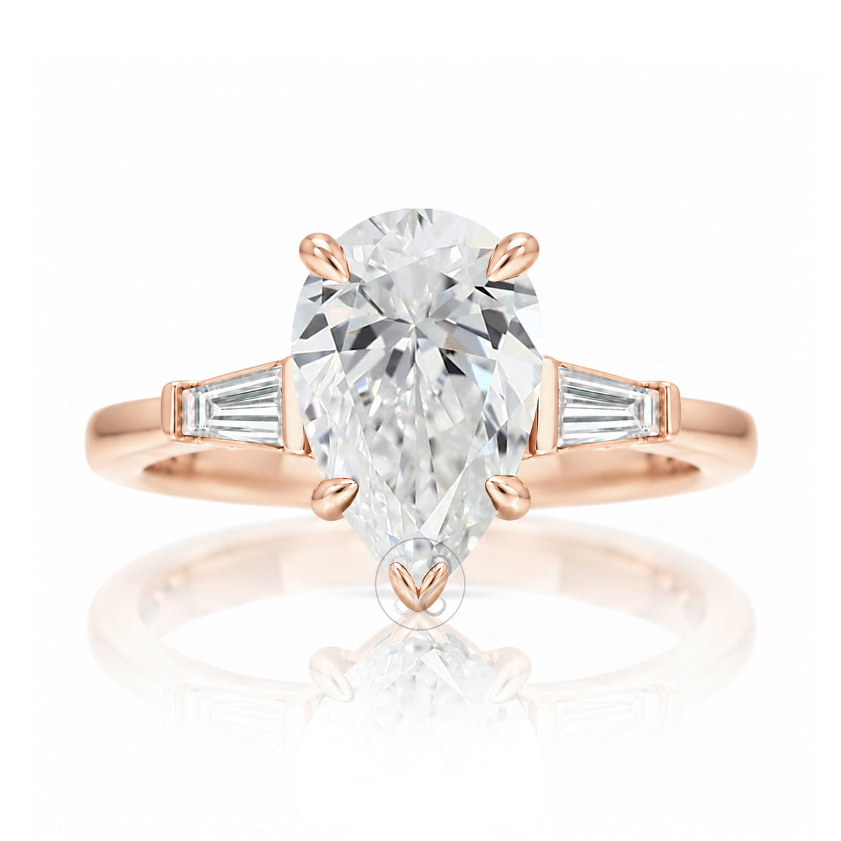 The Alice Pear Diamond Ring (Lab-Grown)