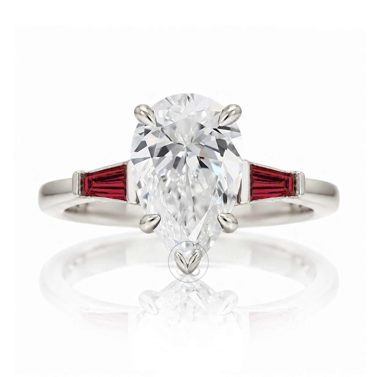 The Alice Pear Diamond Ring (Lab-Grown)