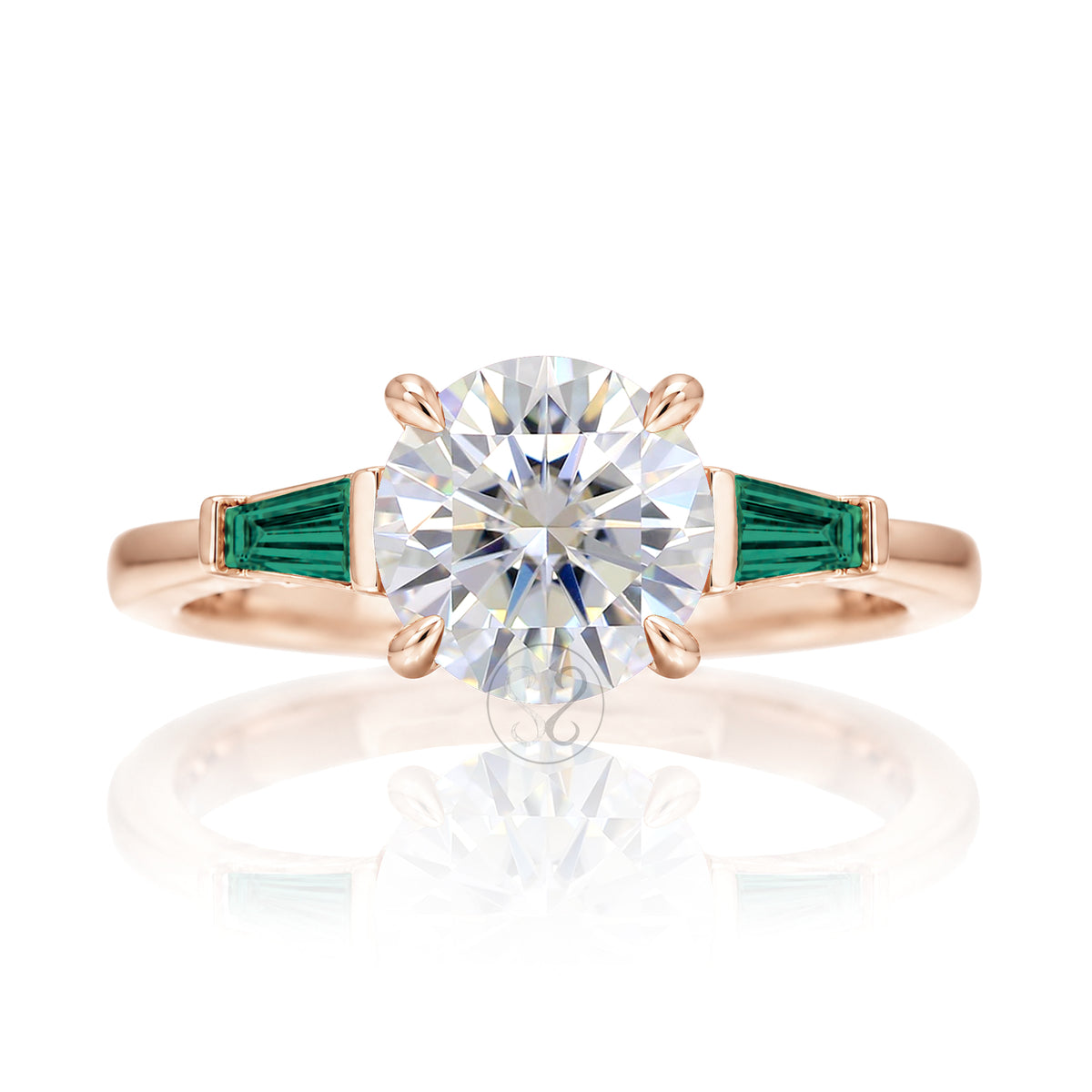 The Alice Round Diamond Ring (lab-Grown)