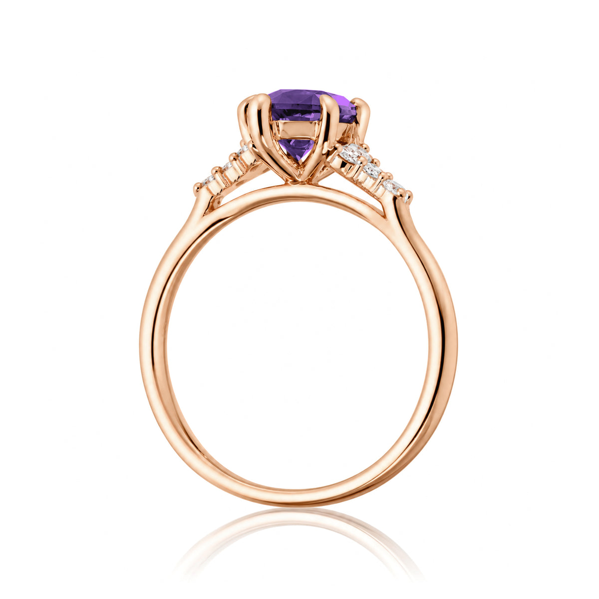 The Chloe Marquise Amethyst Ring