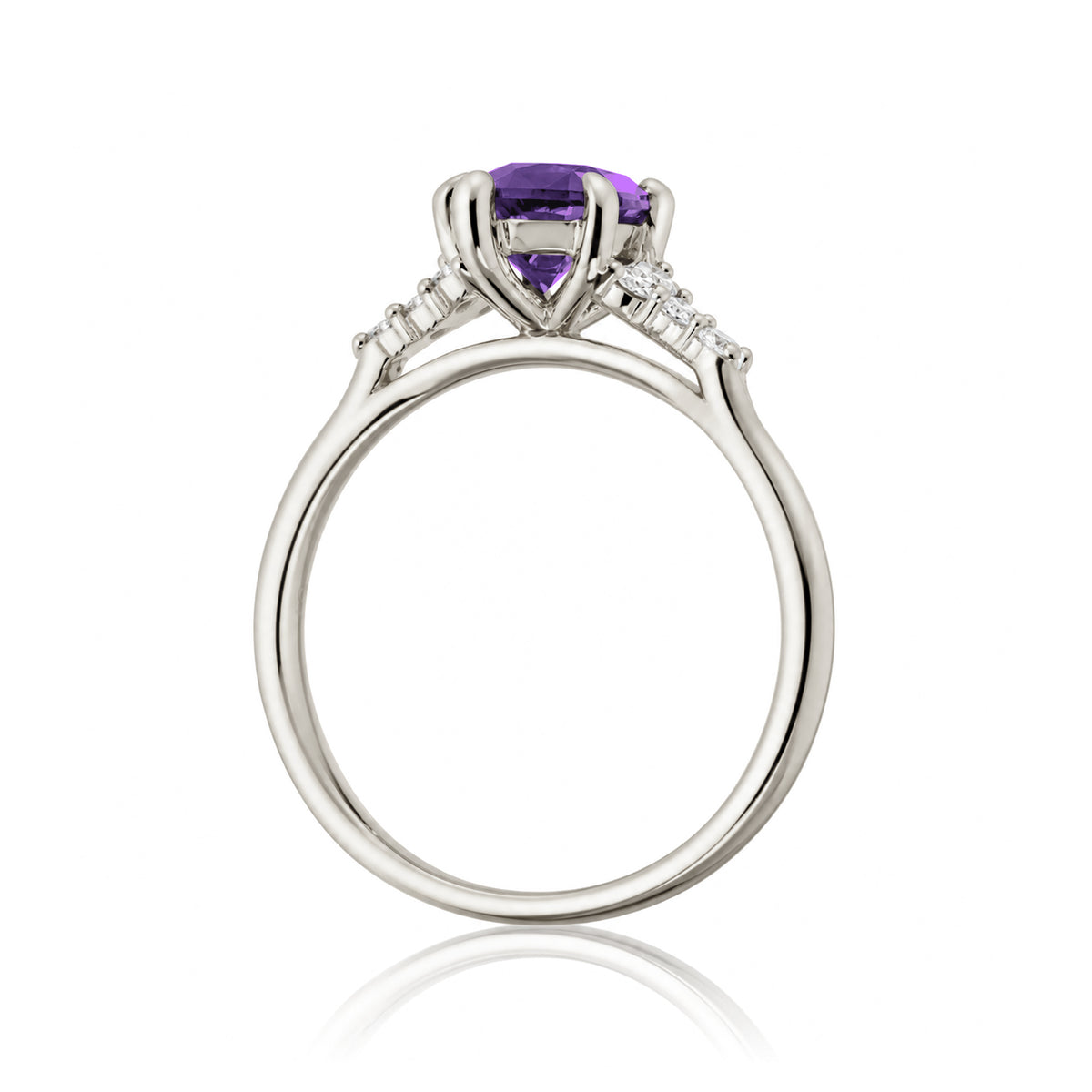 The Chloe Marquise Amethyst Ring