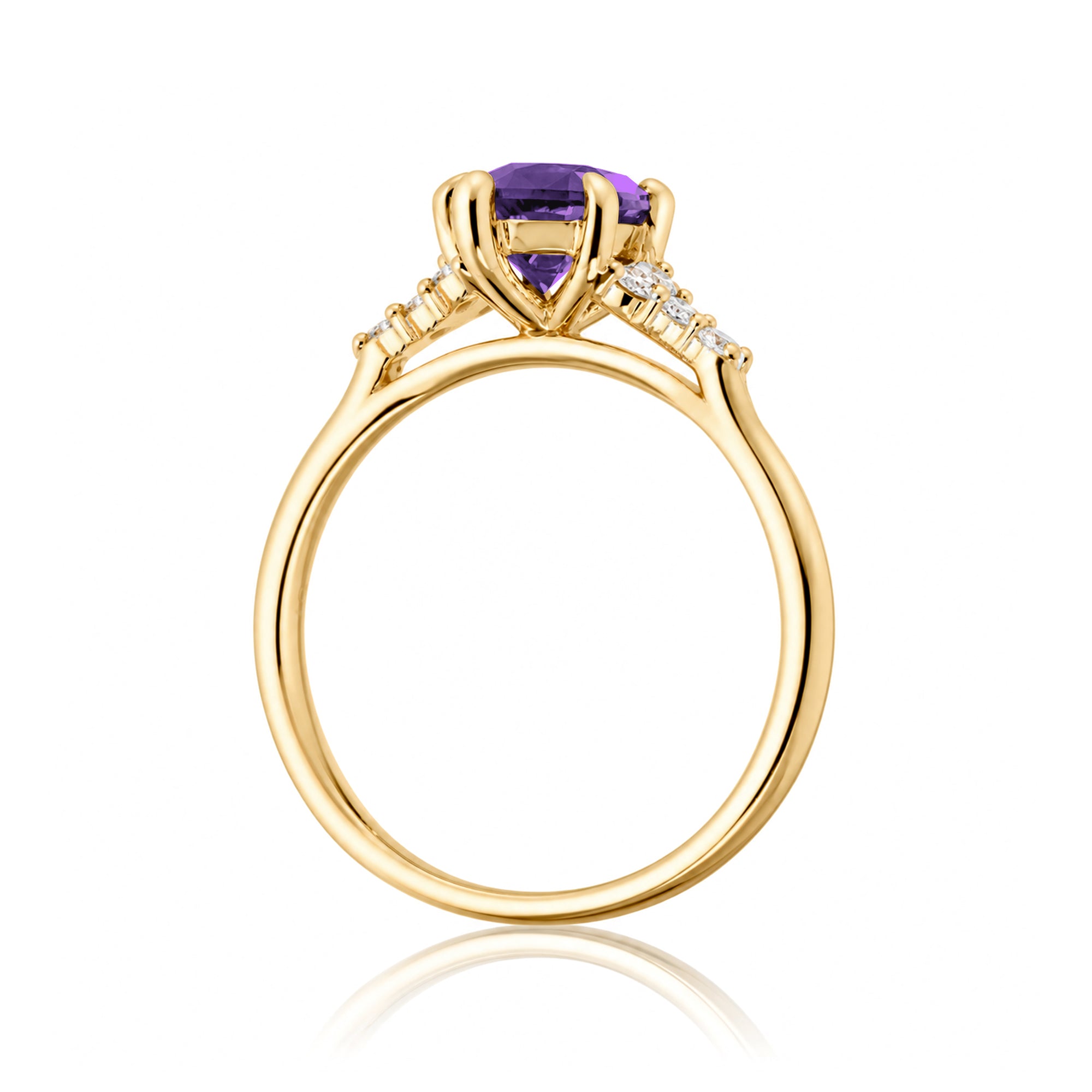 The Chloe Marquise Amethyst Ring