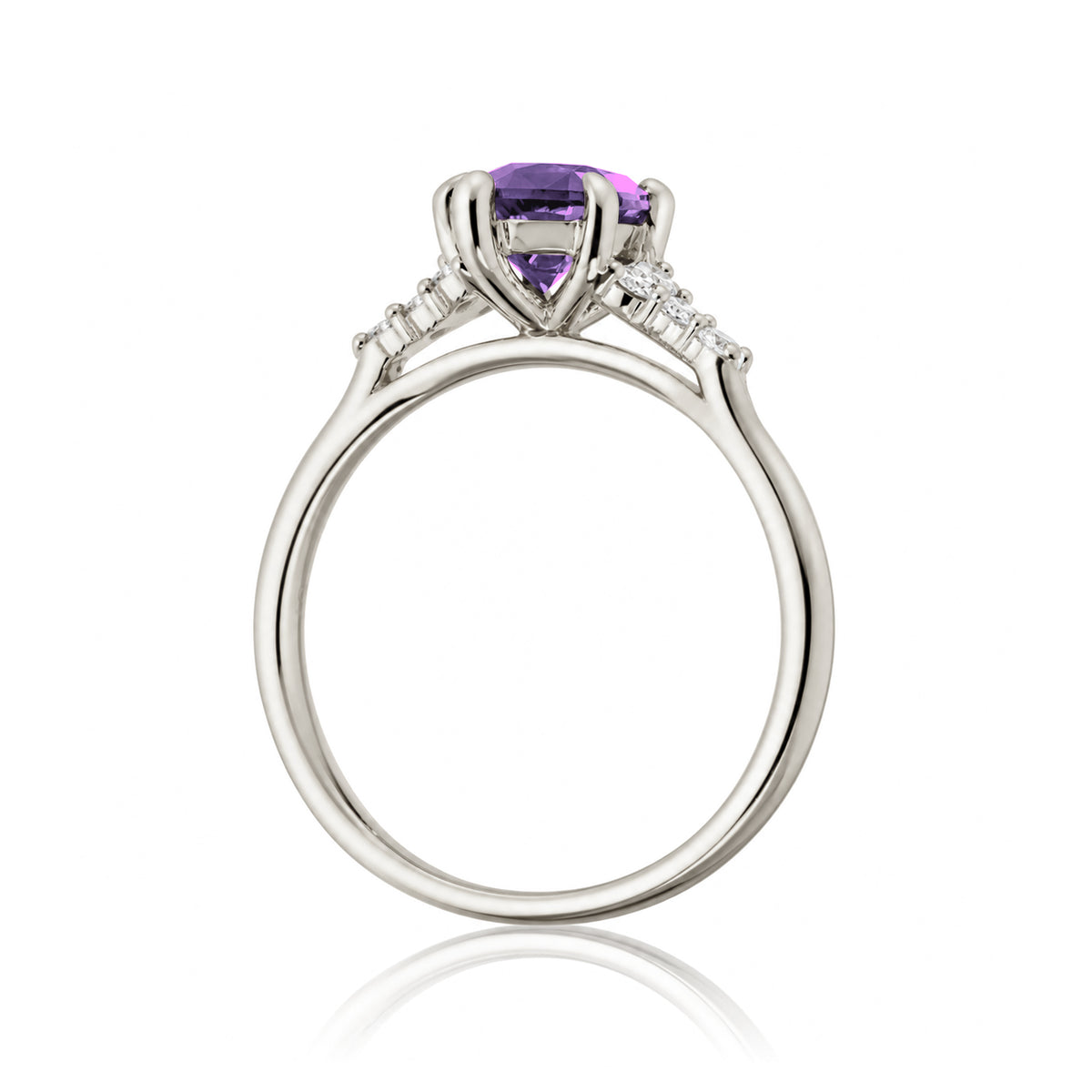 The Chloe Marquise Amethyst Ring