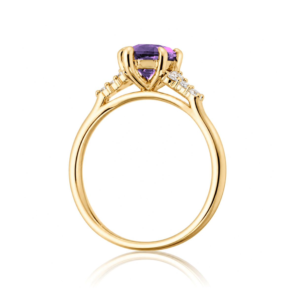 The Chloe Marquise Amethyst Ring
