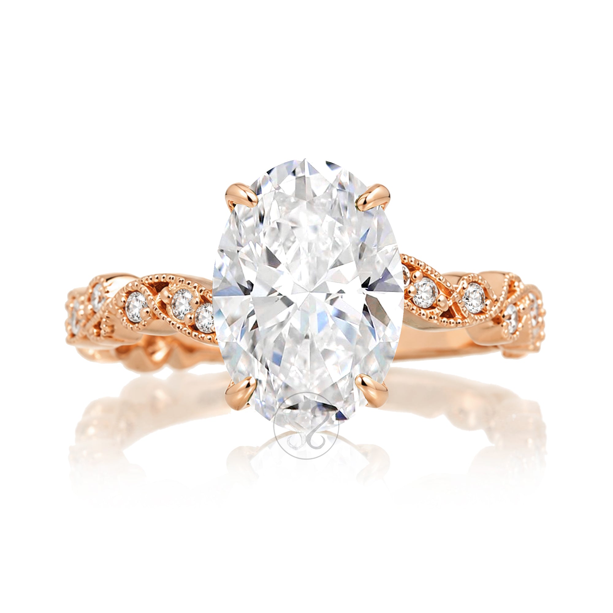 The Elara Oval Diamond Ring