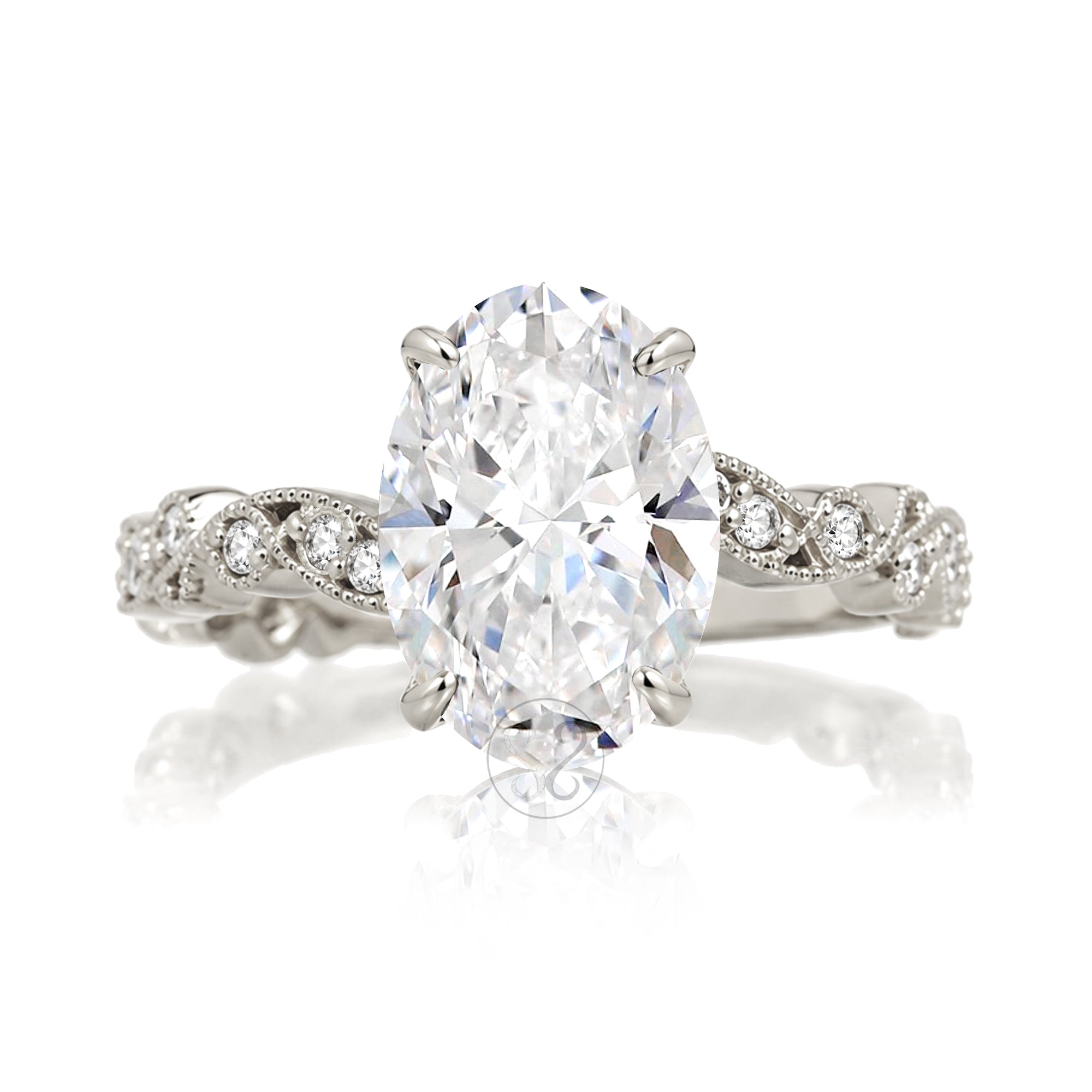 The Elara Oval Diamond Ring