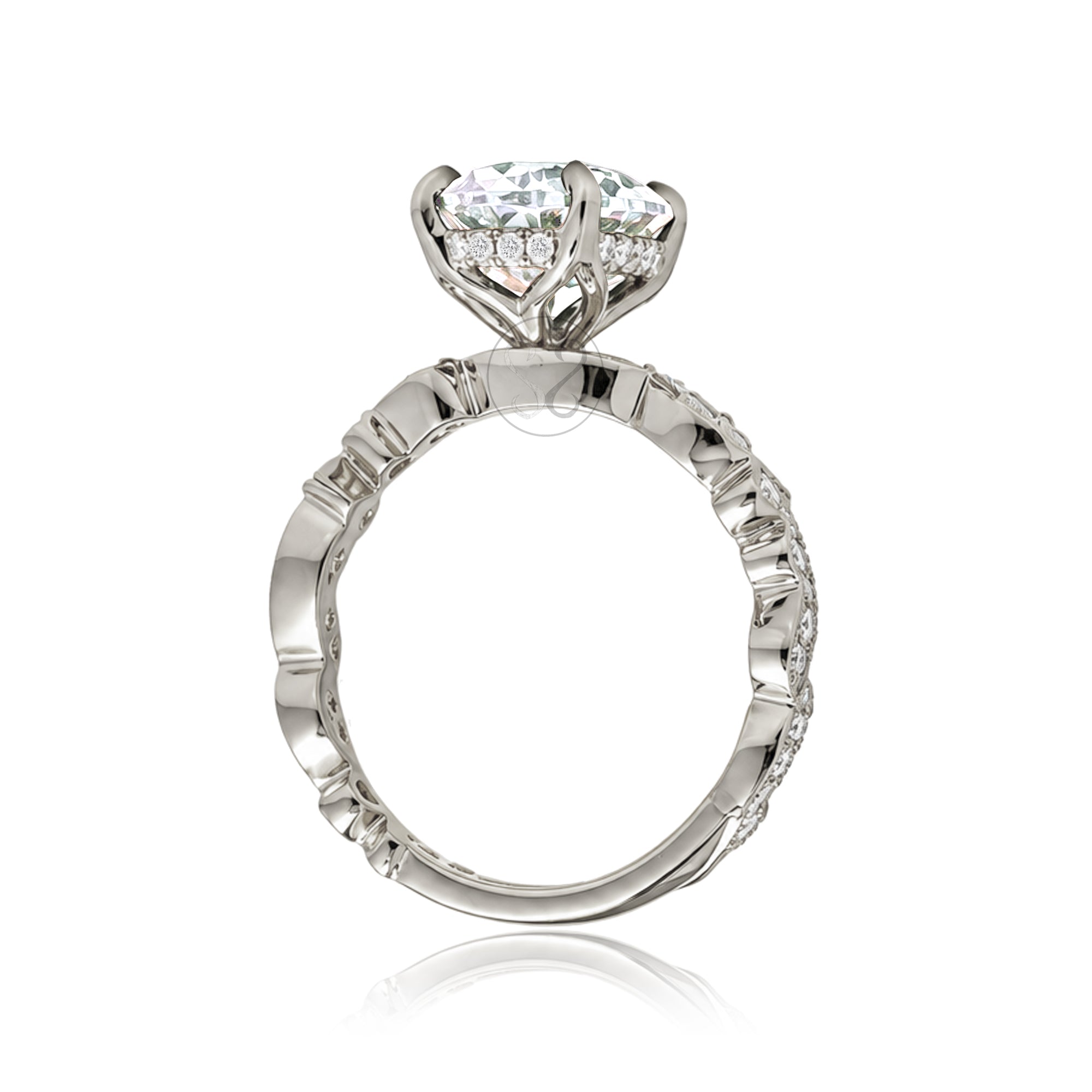 The Elara Oval Diamond Ring