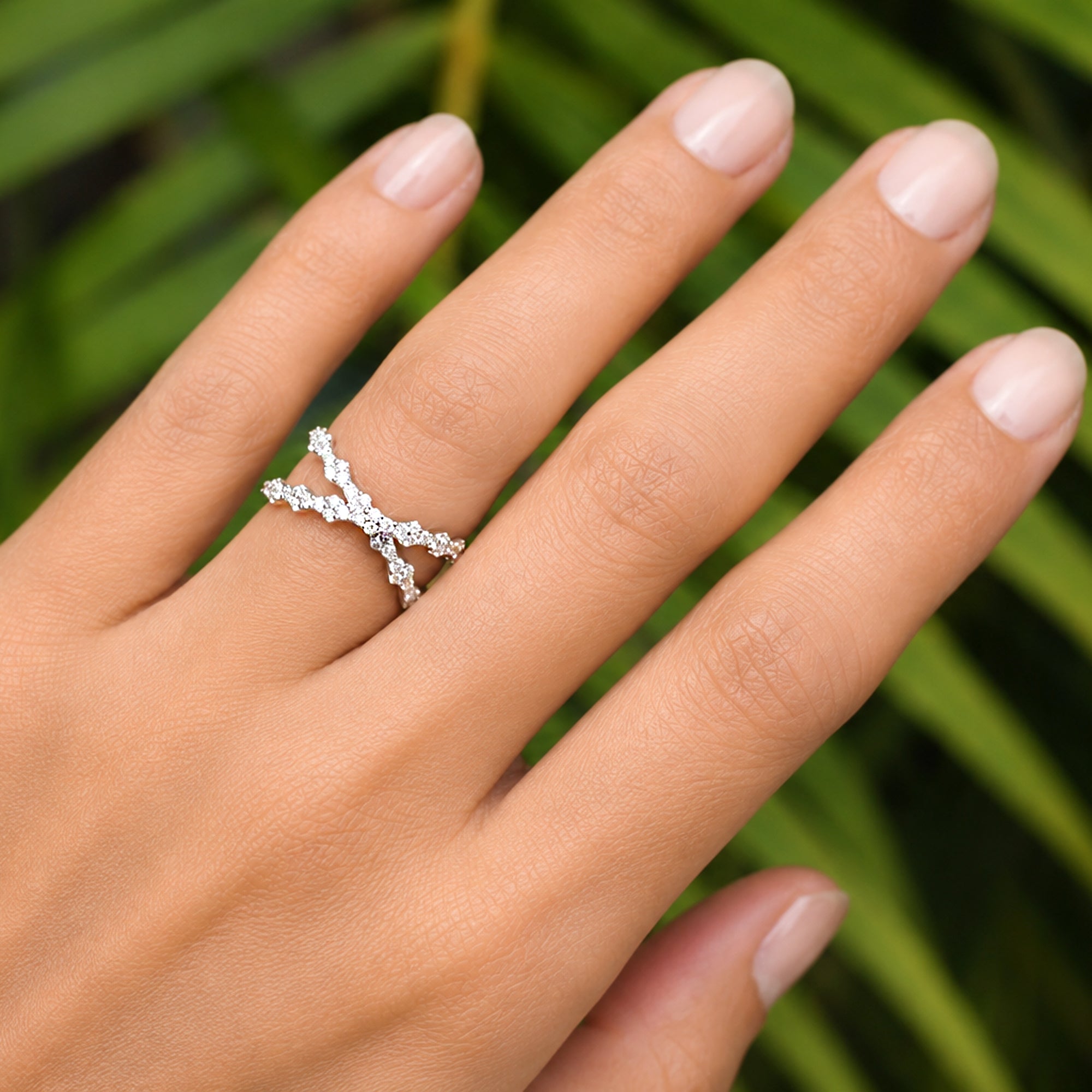 The Orbit Diamond Ring
