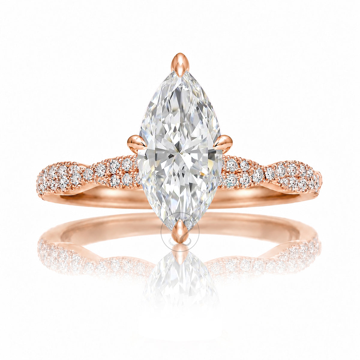 The Seraphina Marquise Diamond Ring