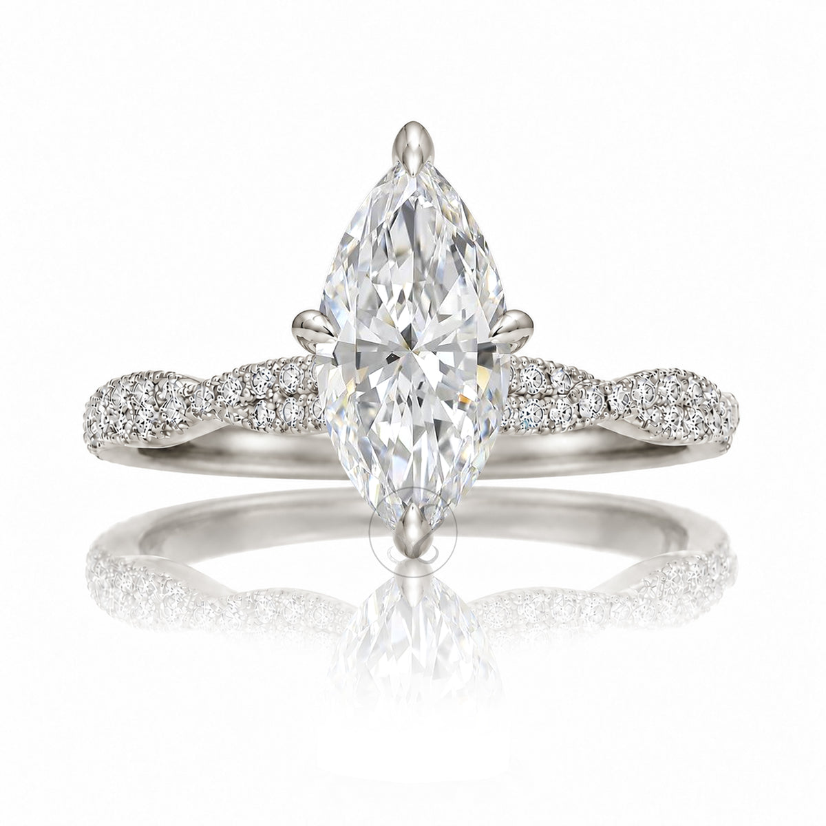 The Seraphina Marquise Diamond Ring