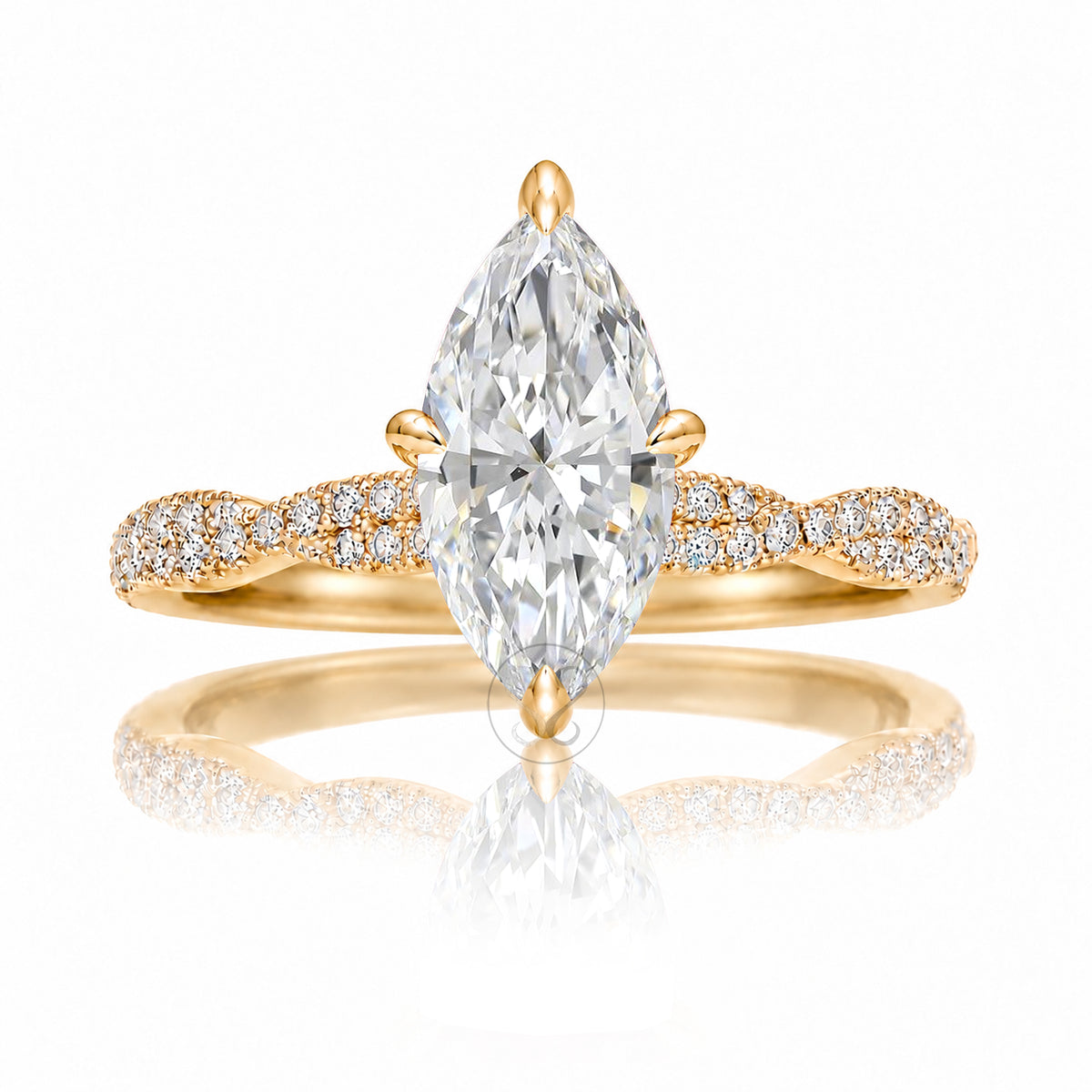 The Seraphina Marquise Diamond Ring