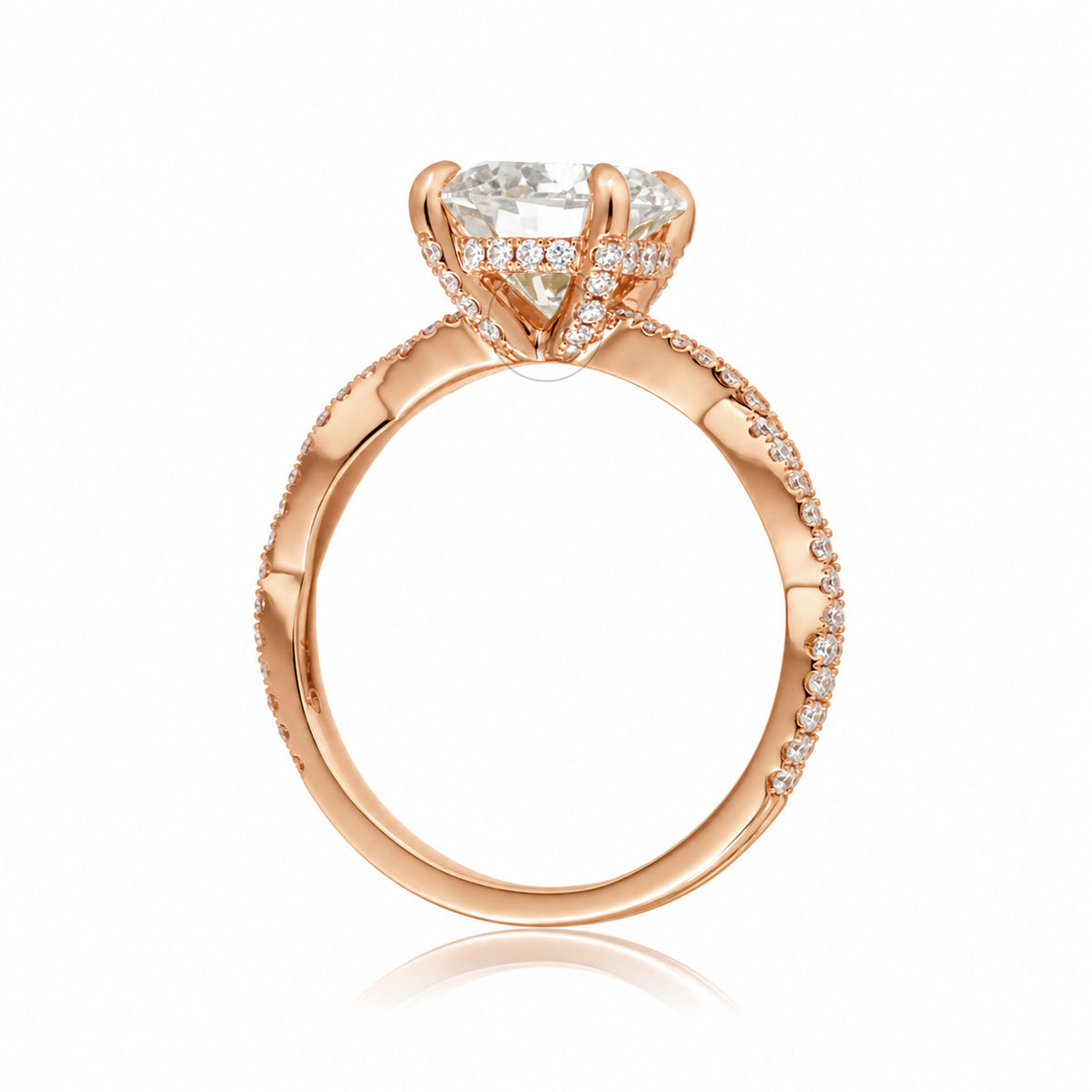 The Seraphina Round Diamond Ring