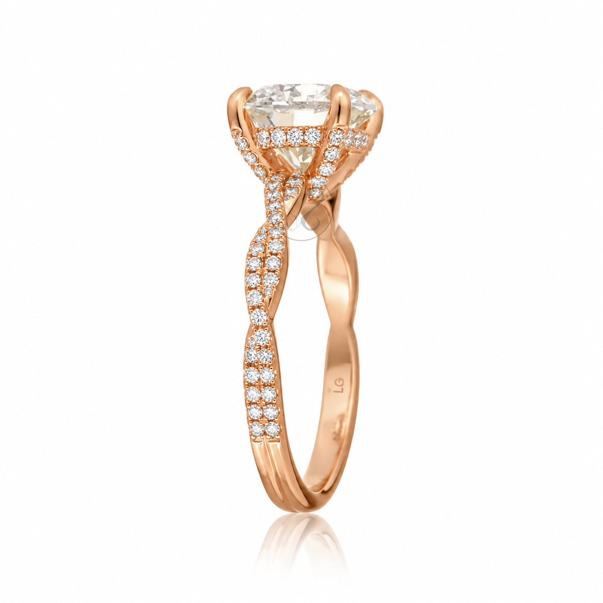 The Seraphina Round Diamond Ring