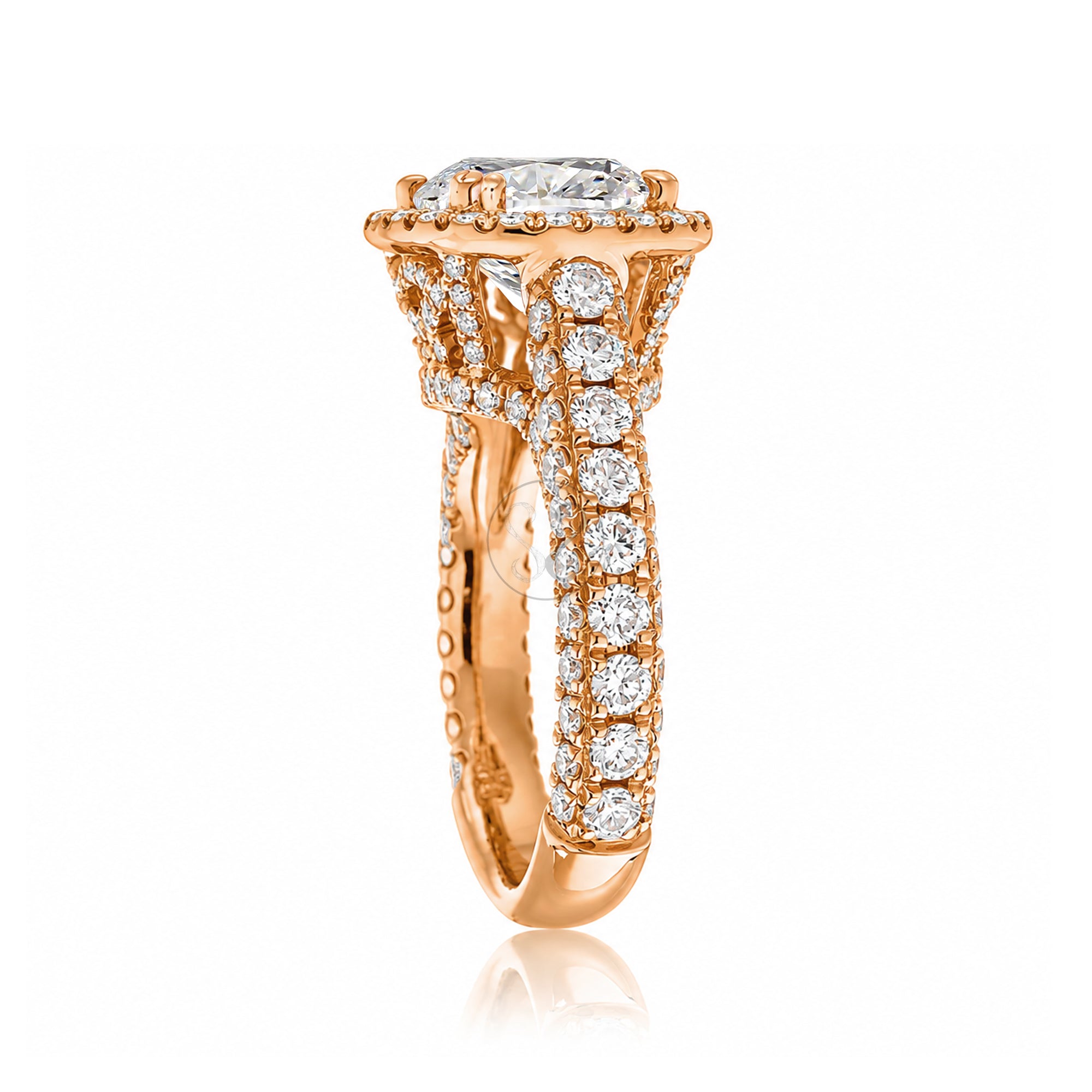 The Tamara Cushion Diamond Ring (Lab-Grown)