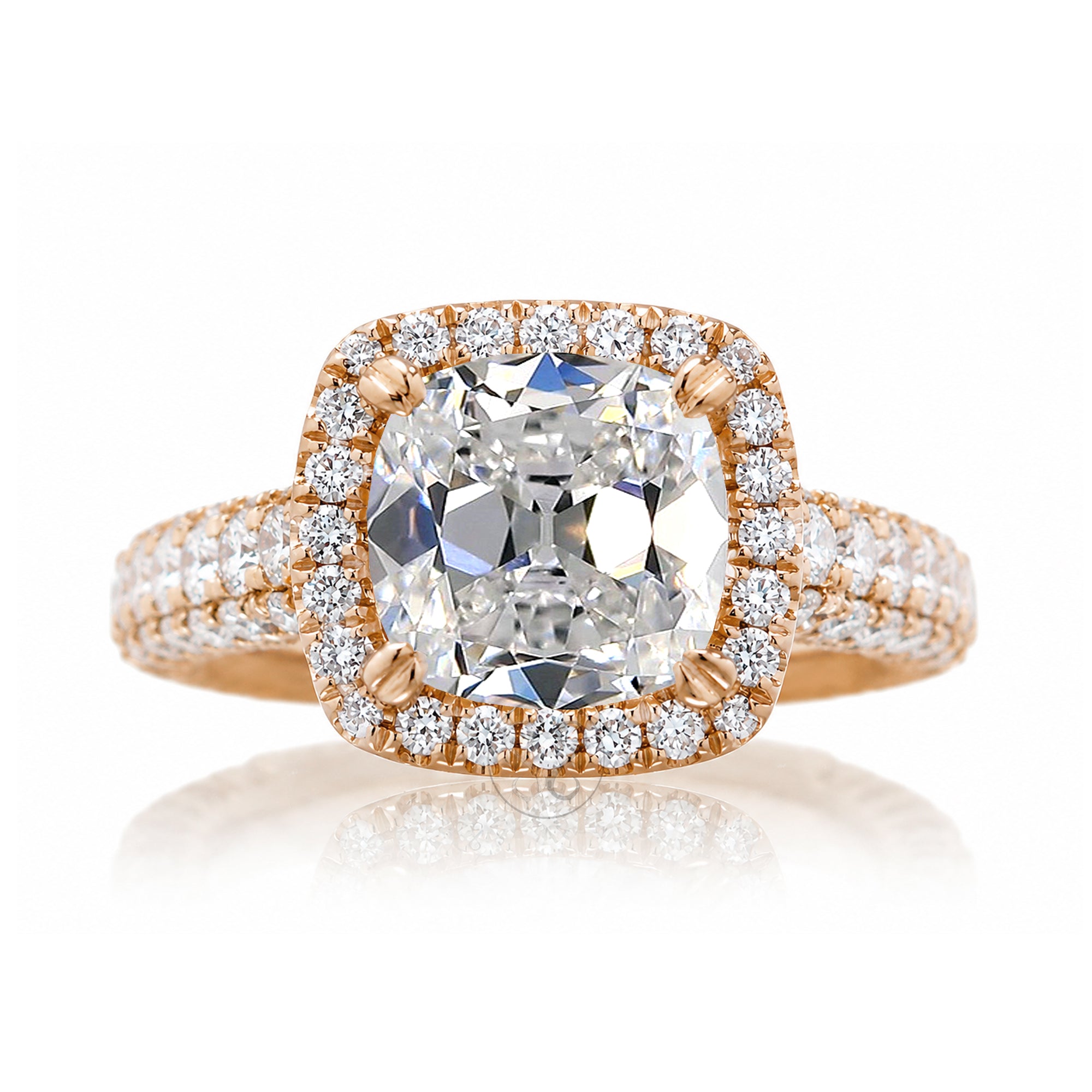 The Tamara Cushion Diamond Ring (Lab-Grown)