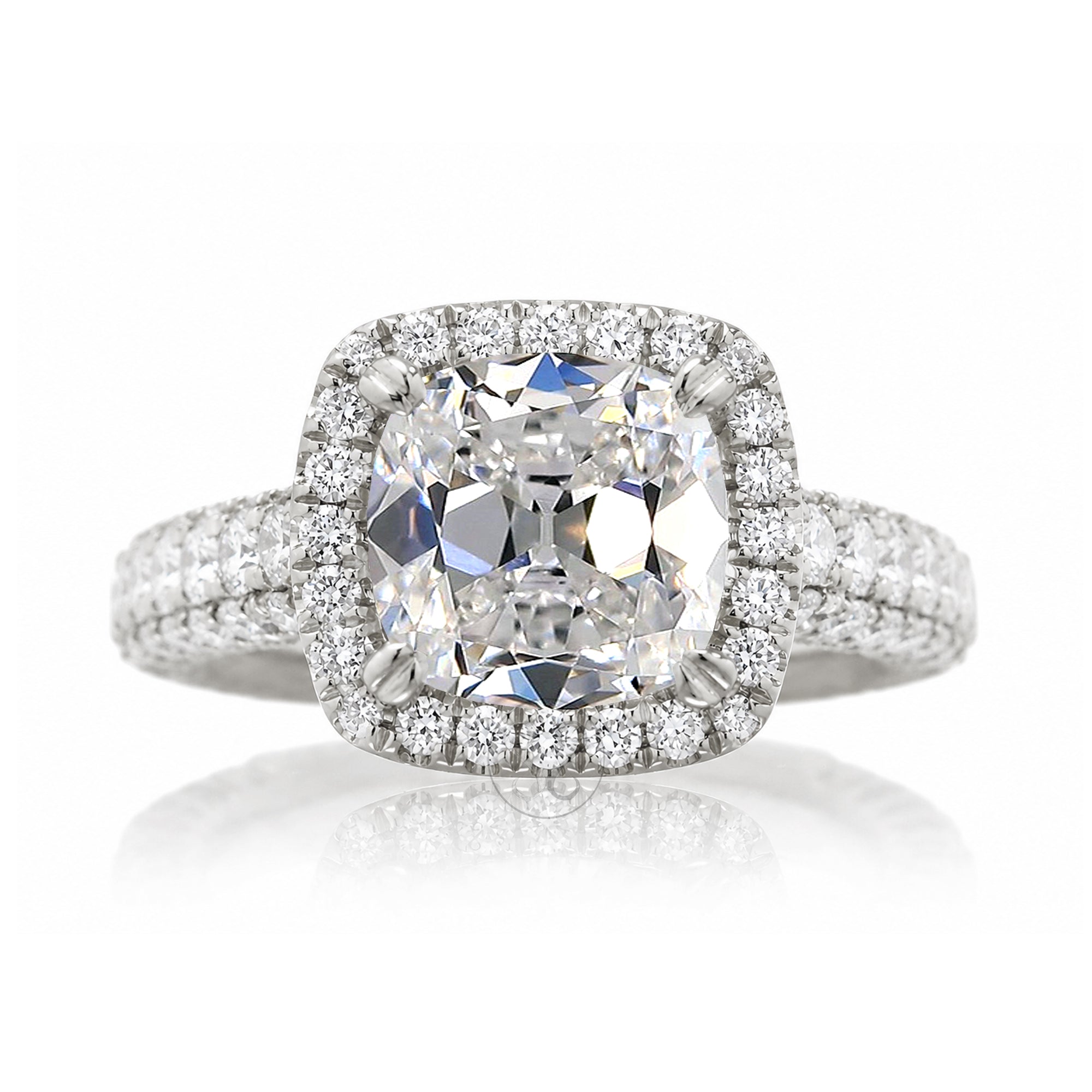 The Tamara Cushion Diamond Ring (Lab-Grown)